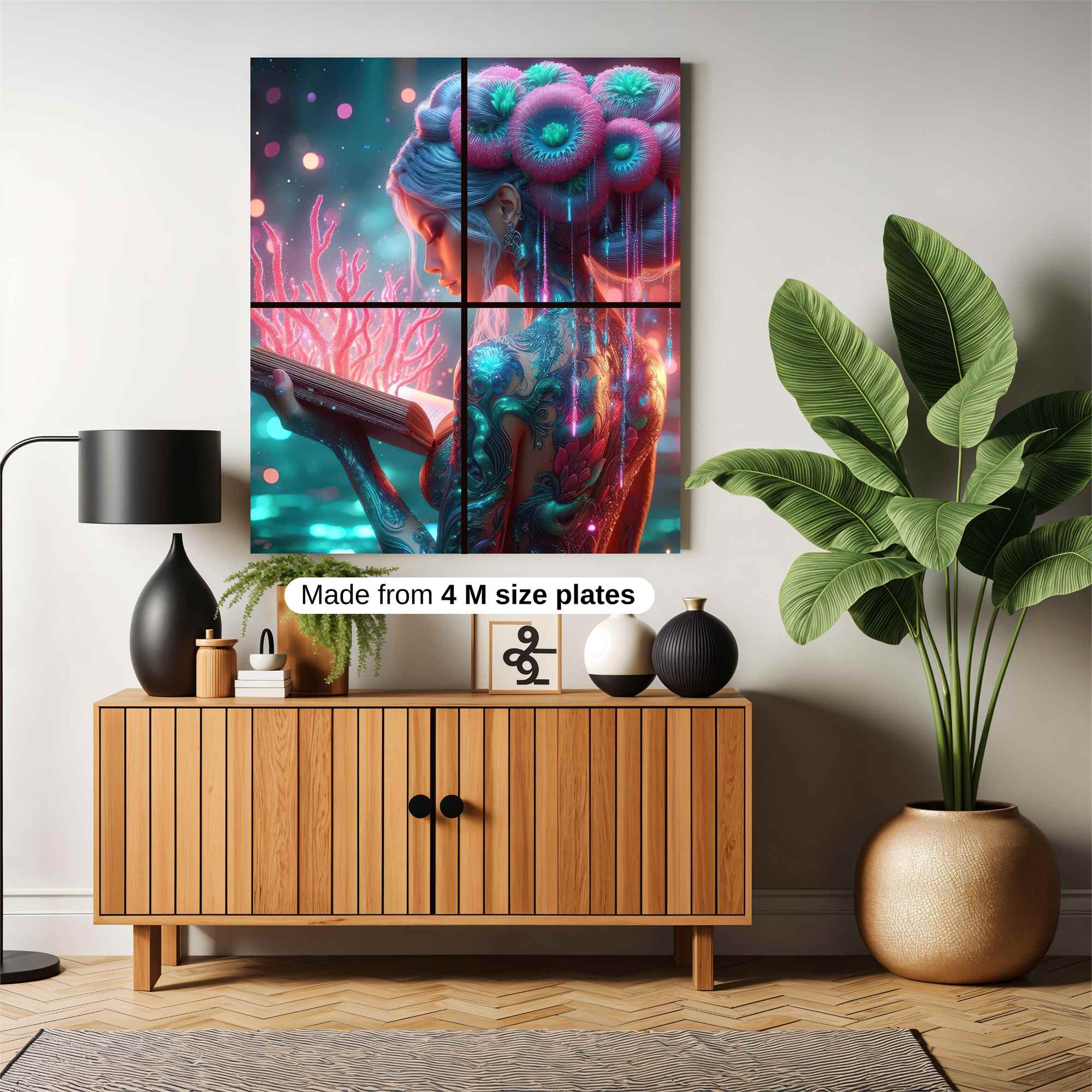 Coral Enchantment Safe Wall Magnetic / M