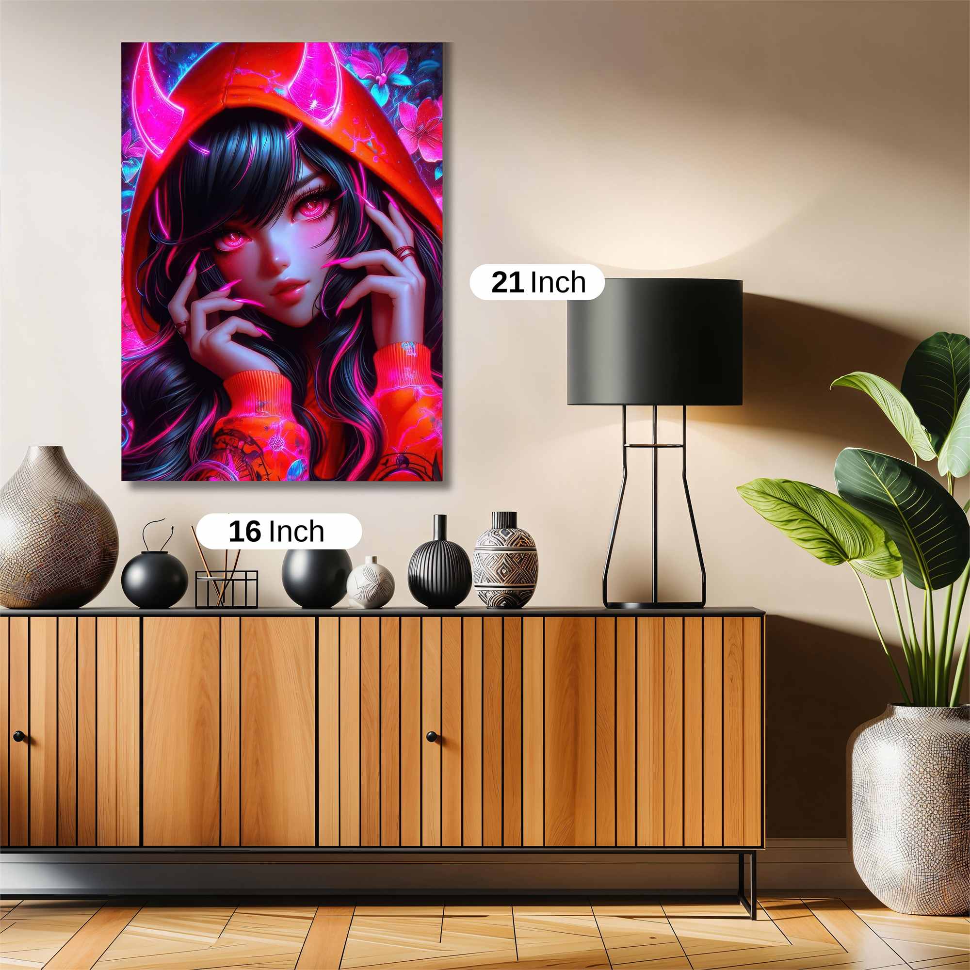 Demon Whimsy Safe Wall Magnetic / M