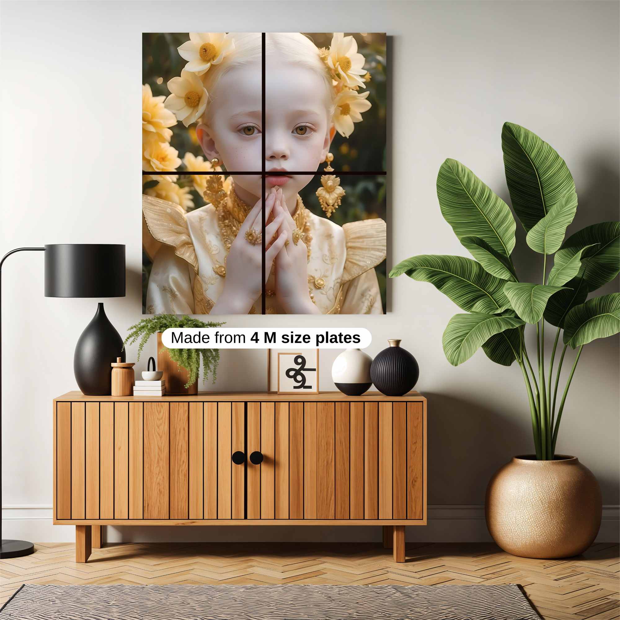 Golden Serenity Safe Wall Magnetic / M