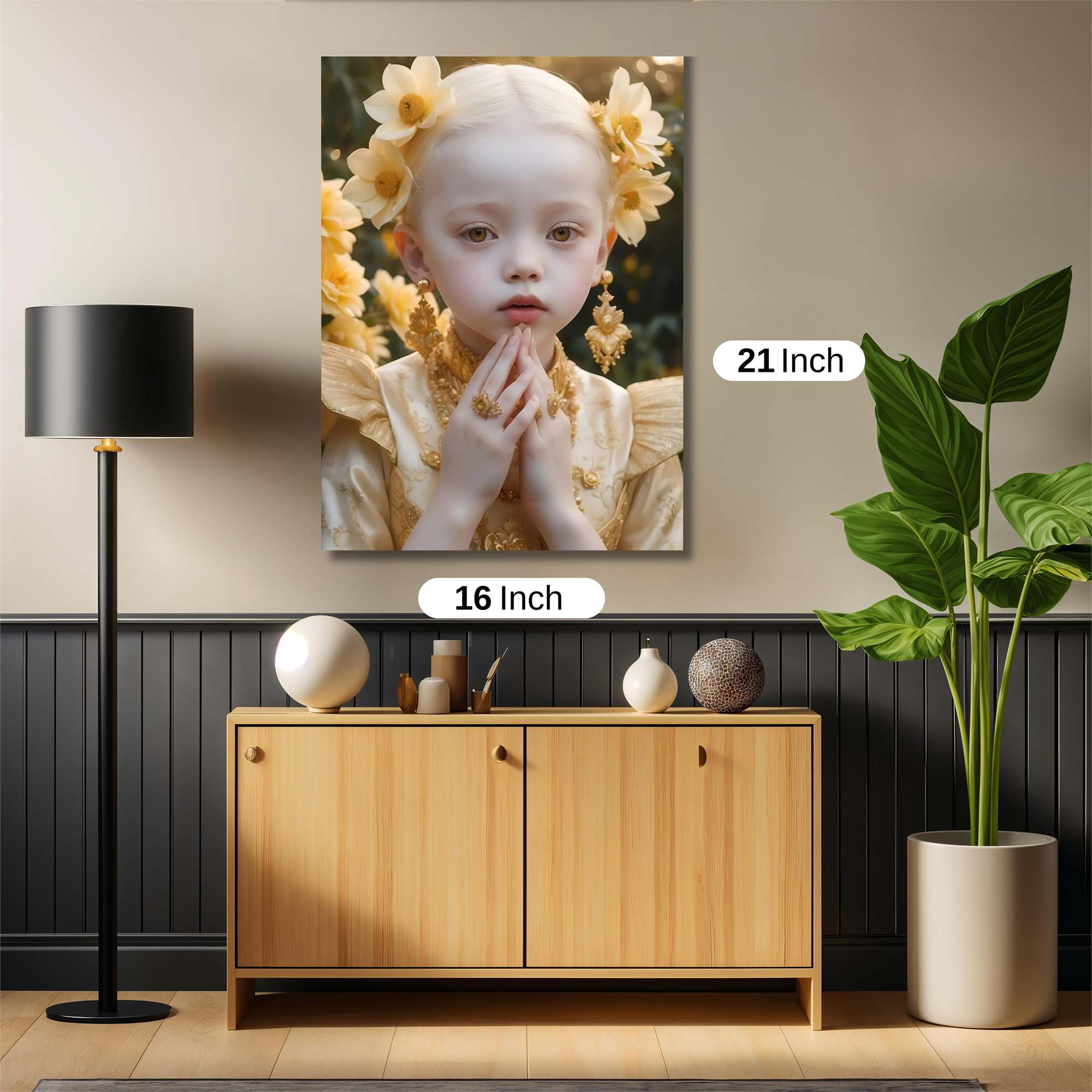 Golden Serenity Safe Wall Magnetic / M