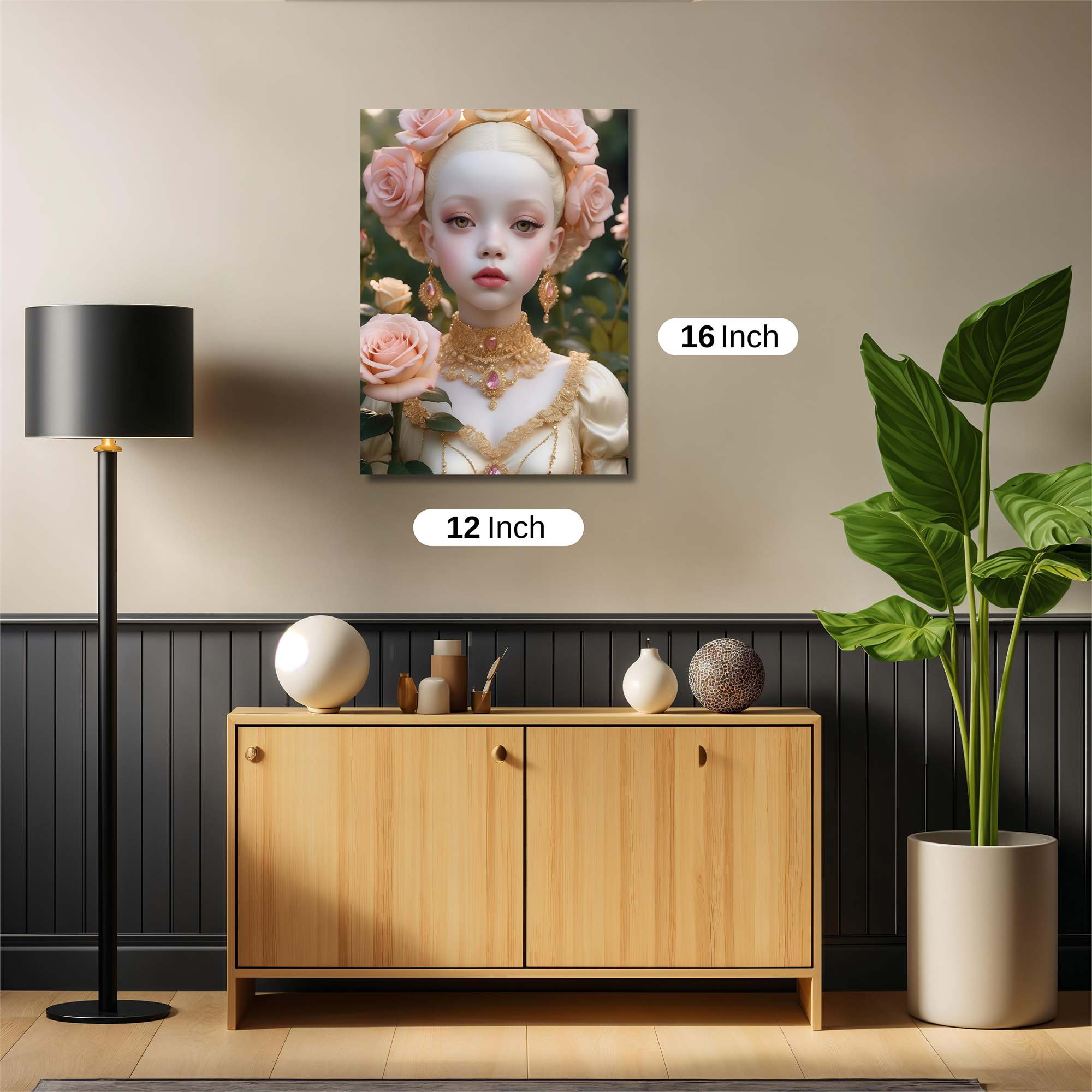 Rose Enchantment Safe Wall Magnetic / M