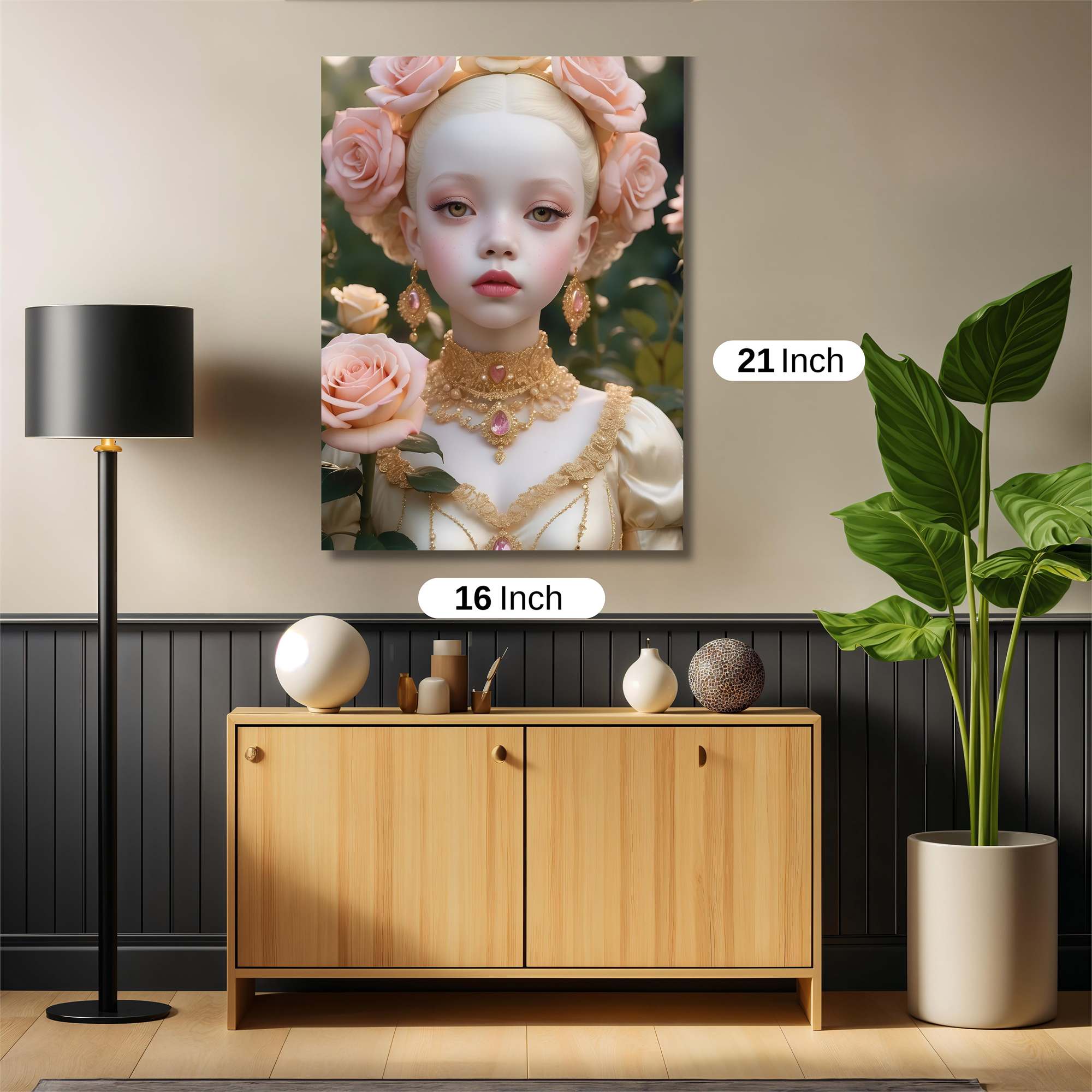 Rose Enchantment Safe Wall Magnetic / M