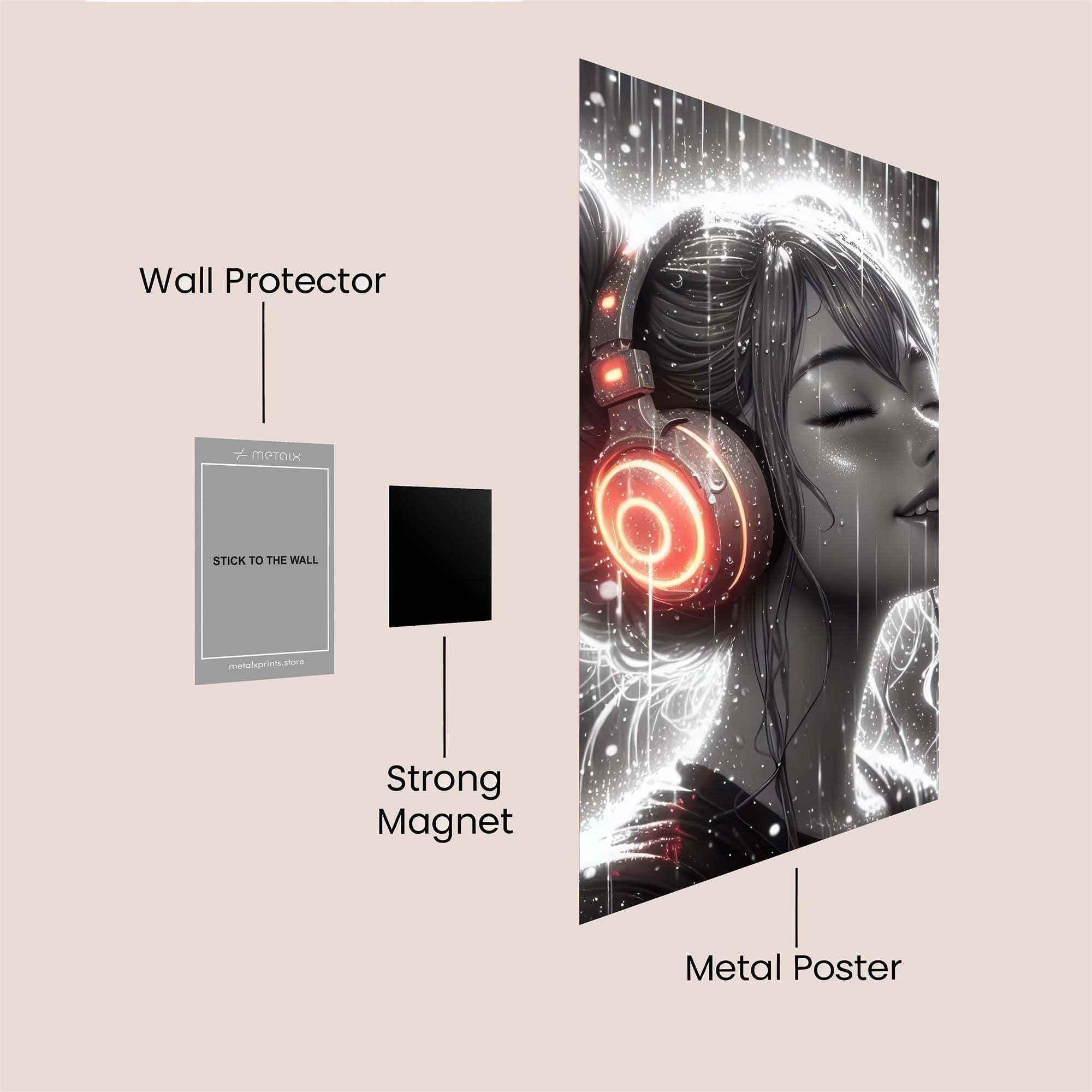 RainRapture Safe Wall Magnetic / M