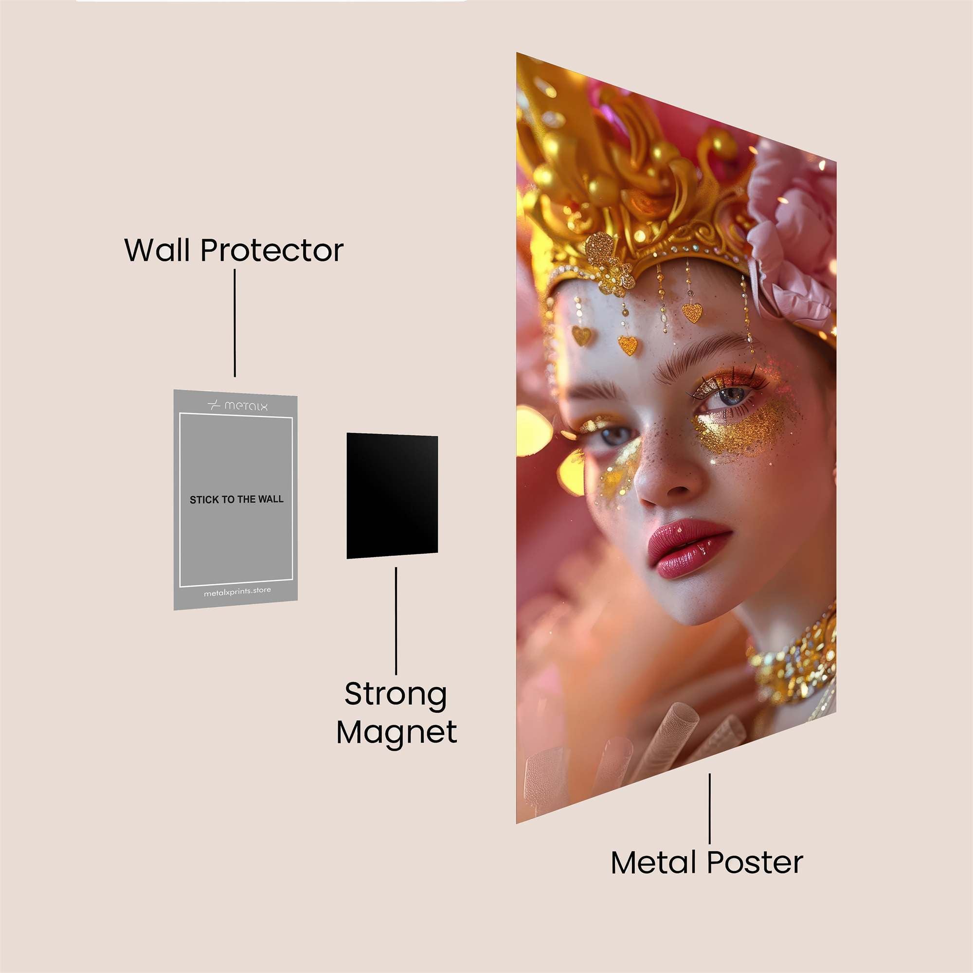 Fairy Enchantment Safe Wall Magnetic / M