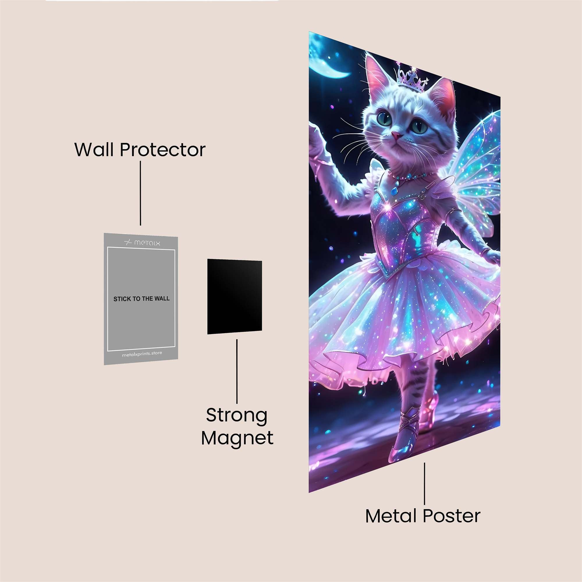 FairyWhimsy Safe Wall Magnetic / M