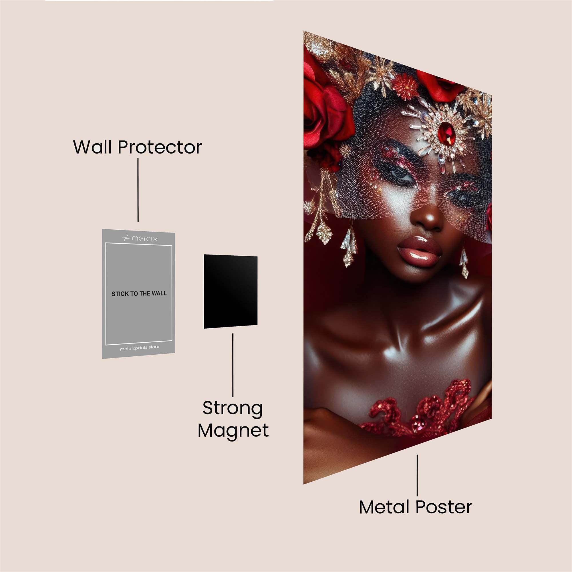 Empress Regal Safe Wall Magnetic / M