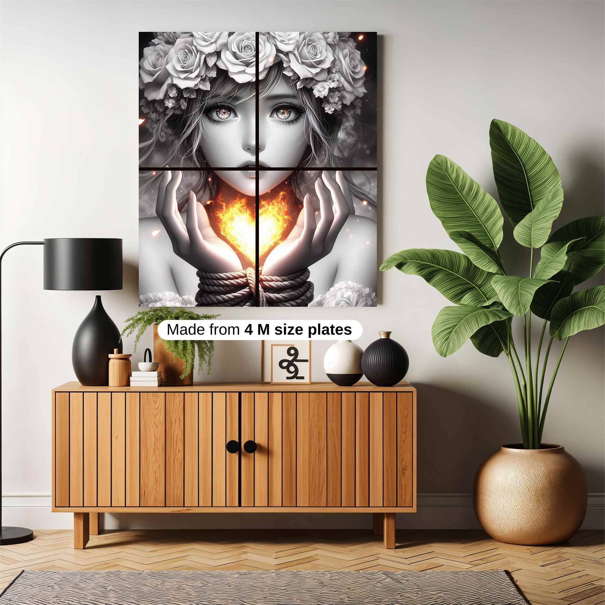 Rosebound Passion Safe Wall Magnetic / M