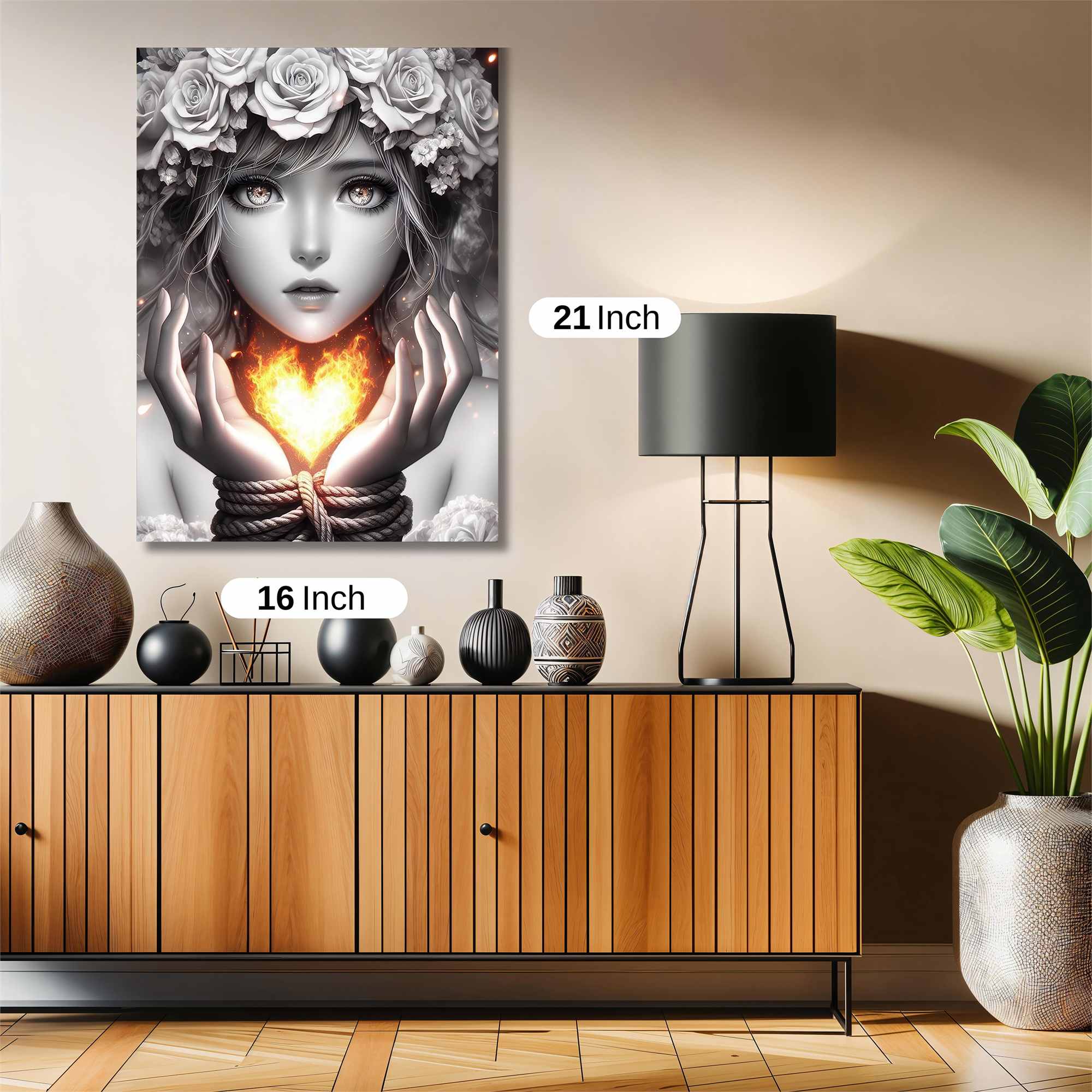 Rosebound Passion Safe Wall Magnetic / M