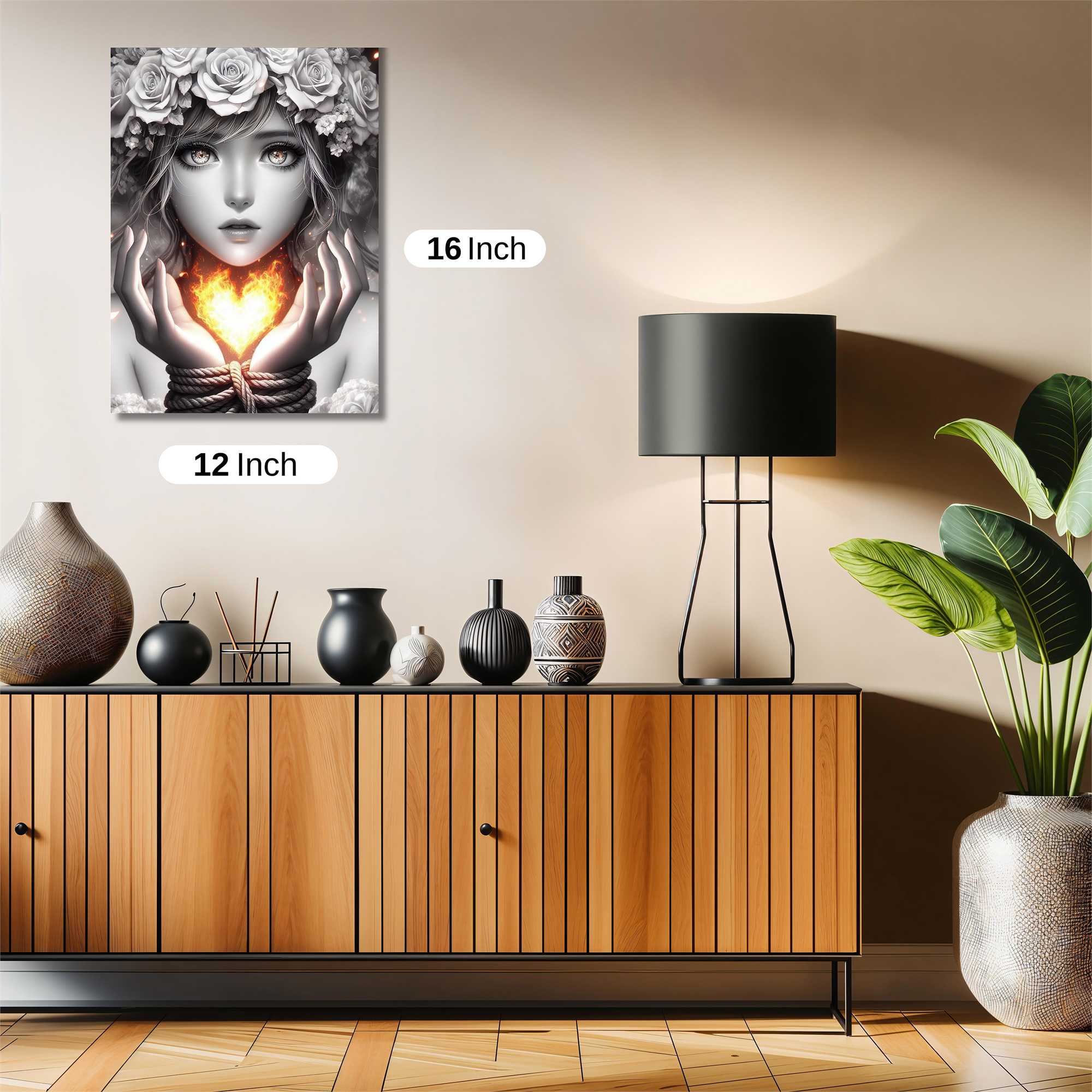 Rosebound Passion Safe Wall Magnetic / M