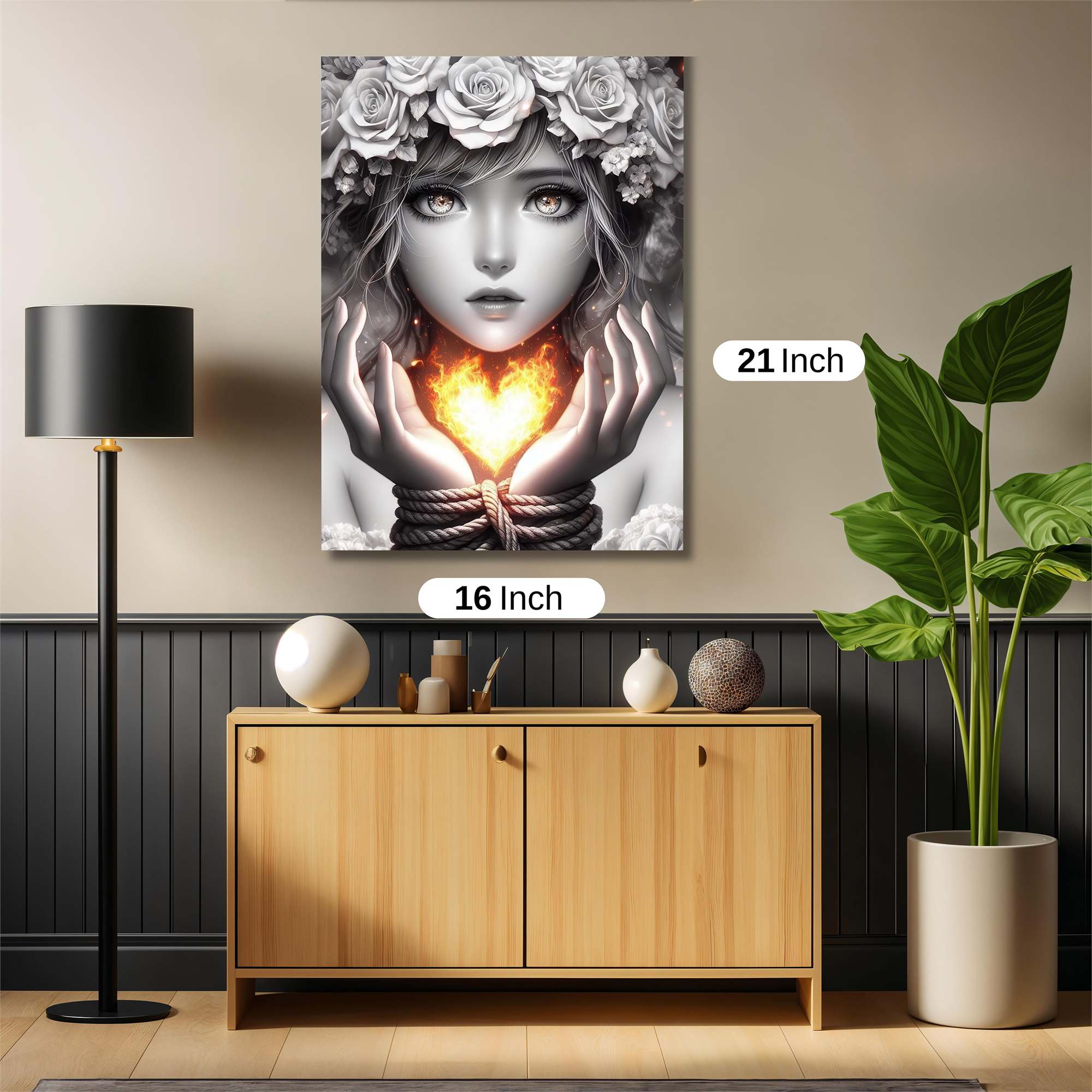 Rosebound Passion Safe Wall Magnetic / M