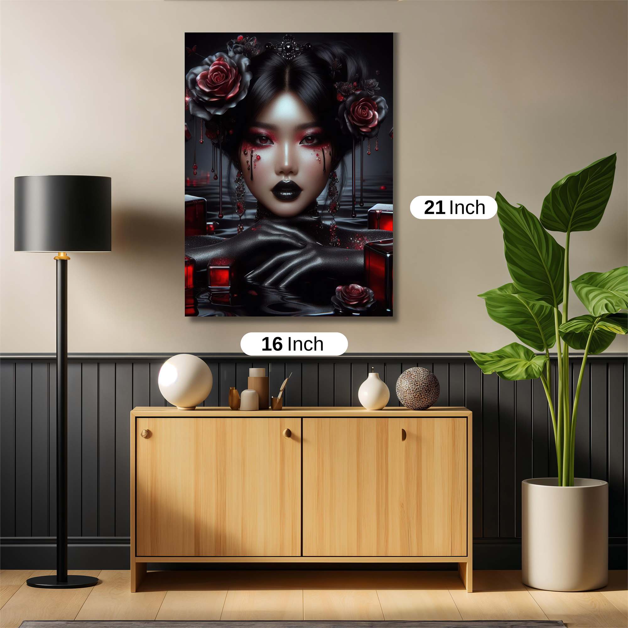 Gothica Elegance Safe Wall Magnetic / M