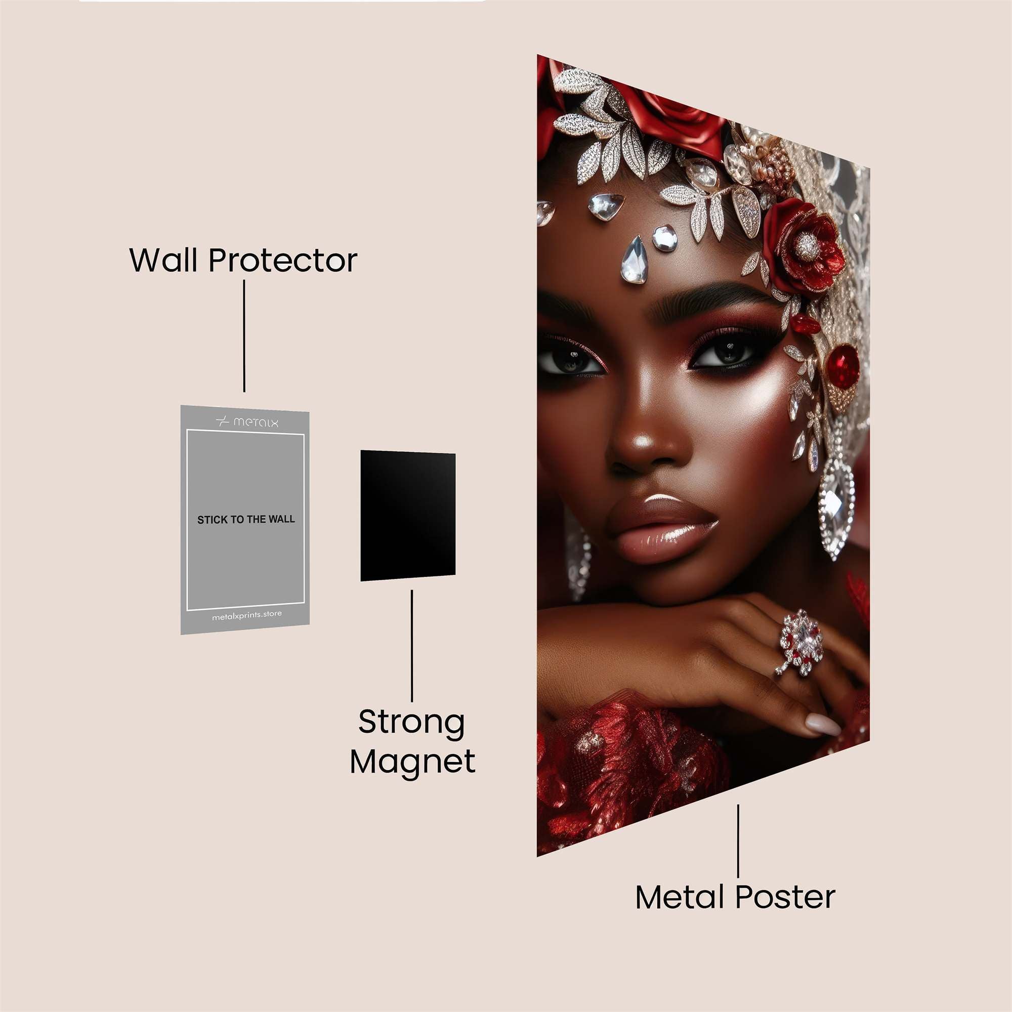 Regal Elegance Safe Wall Magnetic / M