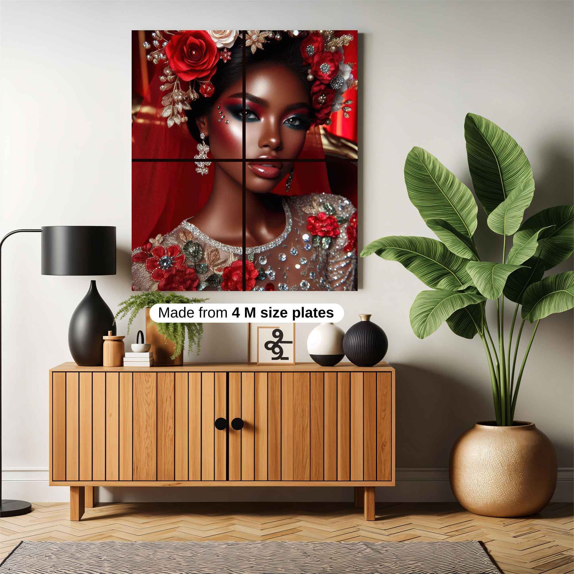 Rose Royalty Safe Wall Magnetic / M