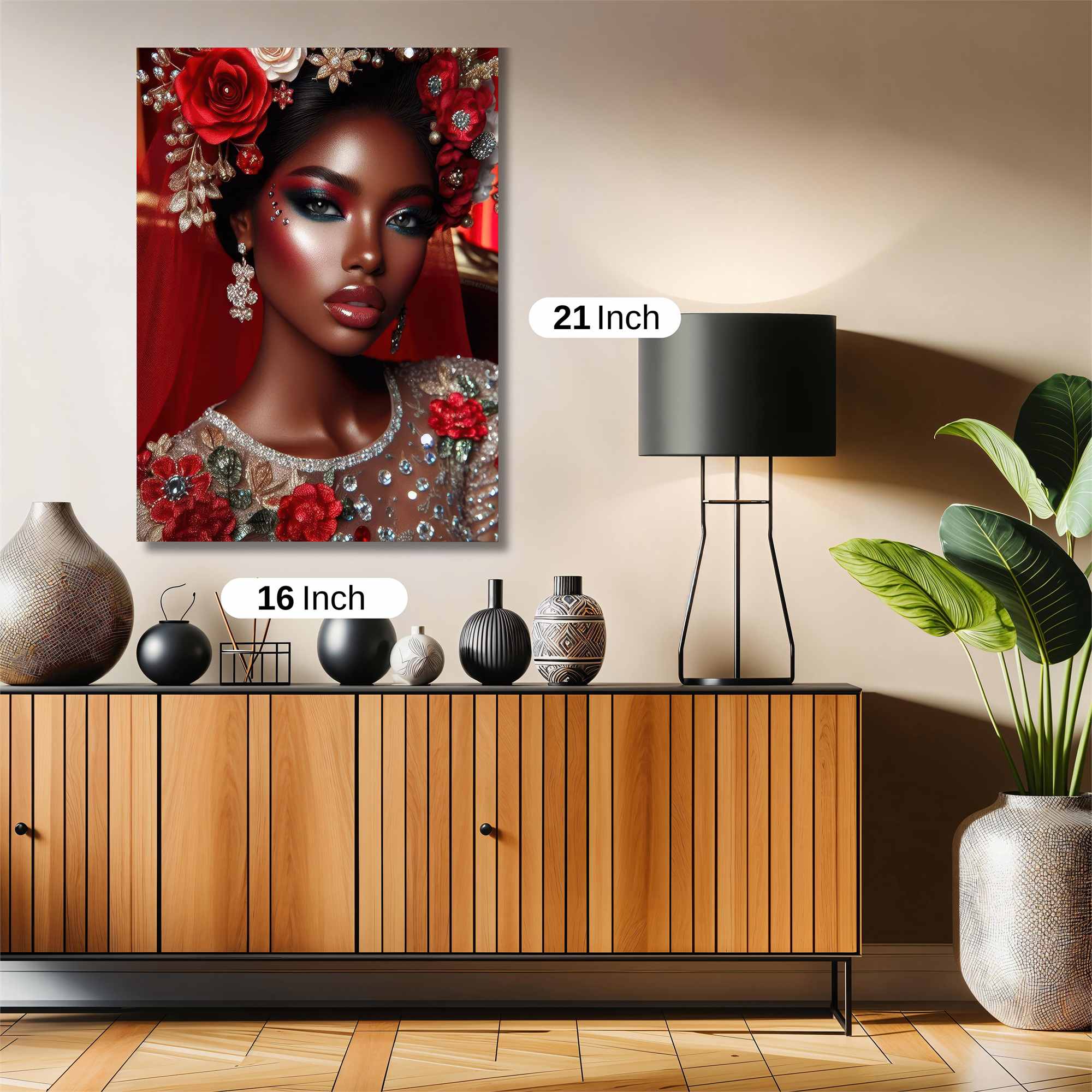 Rose Royalty Safe Wall Magnetic / M