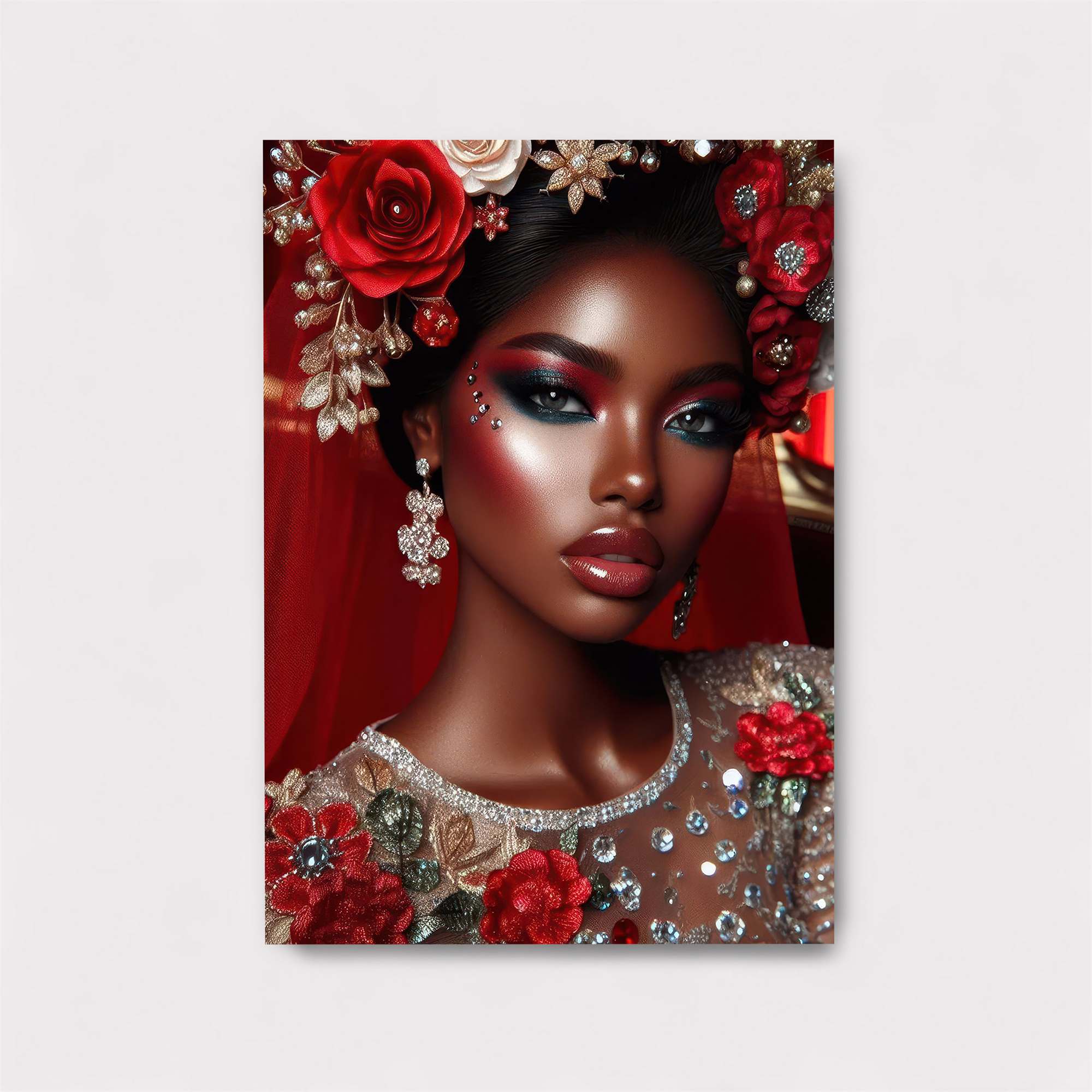 Rose Royalty Safe Wall Magnetic / M
