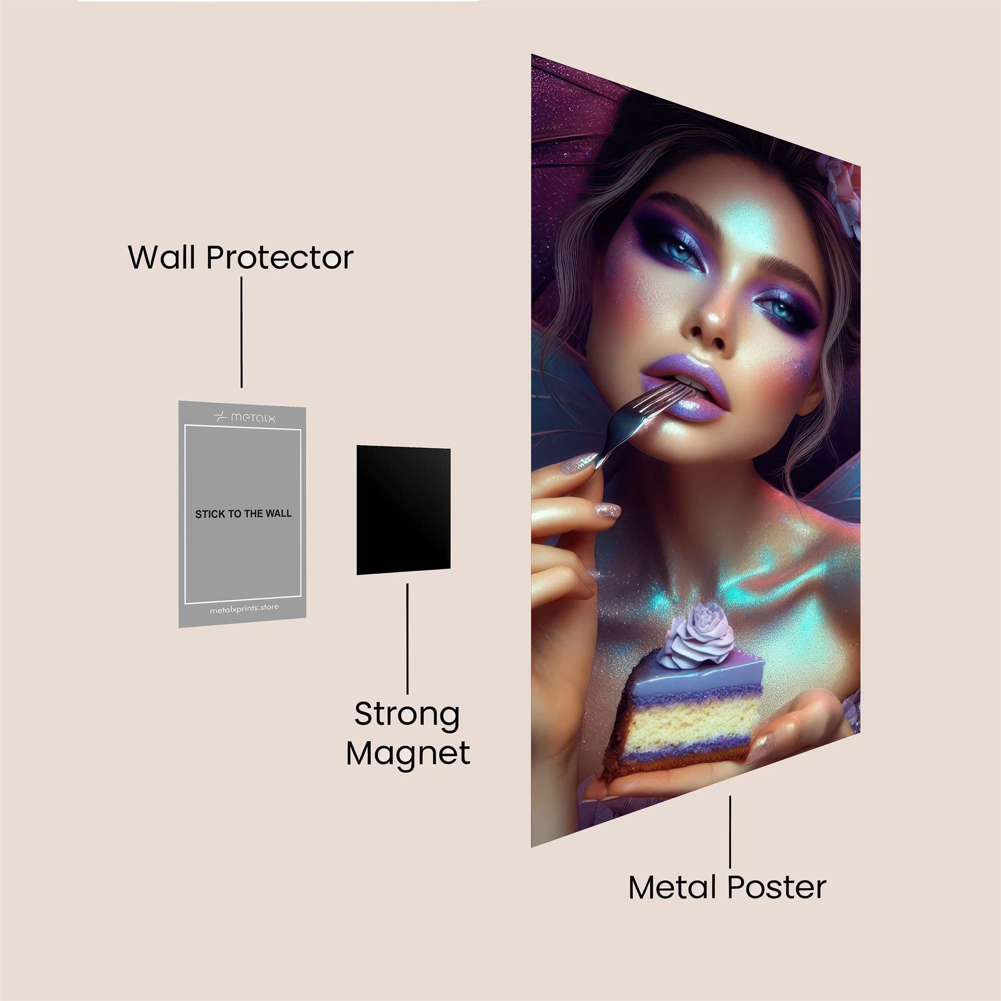 Fairy Delight Safe Wall Magnetic / M