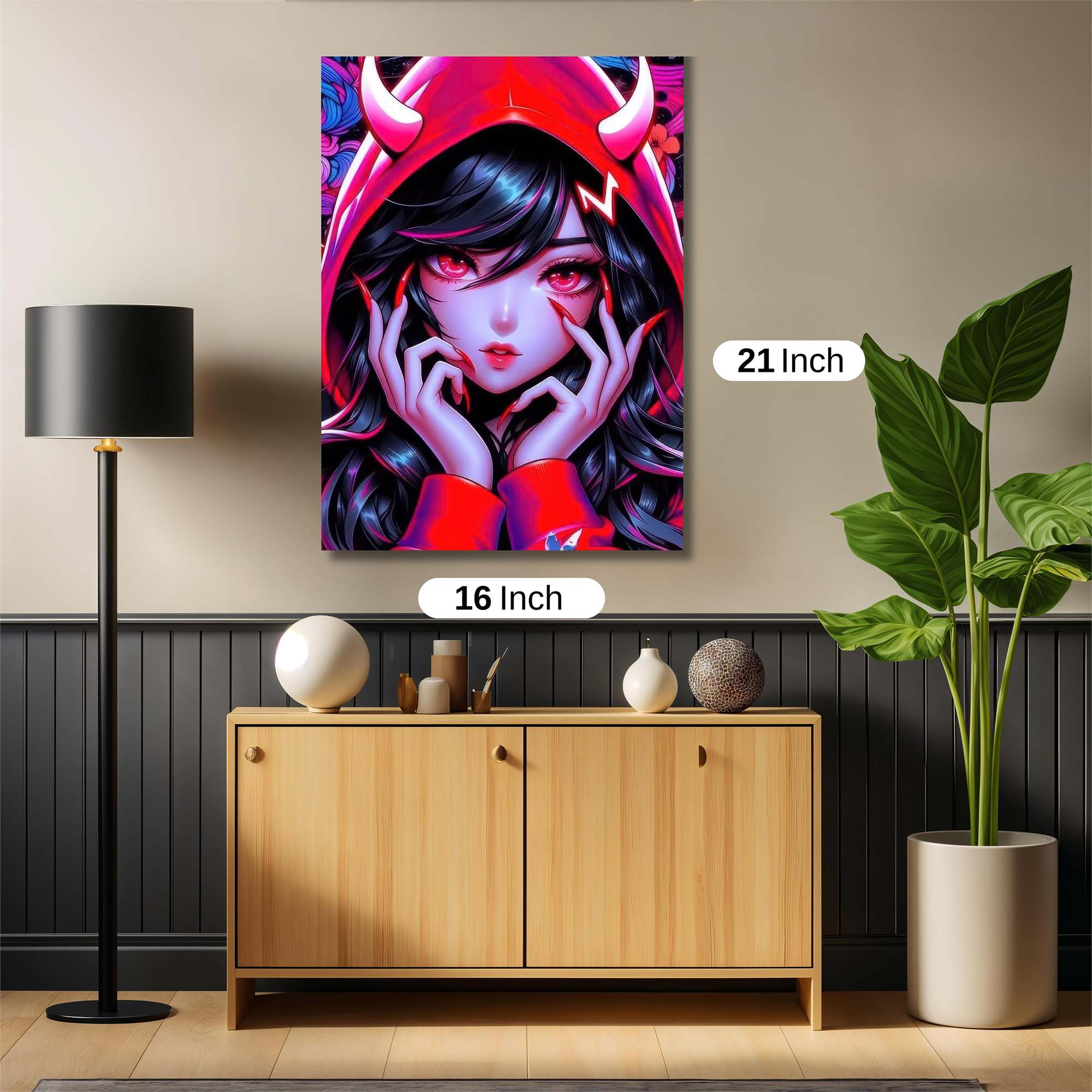 Demon Mischief Safe Wall Magnetic / M