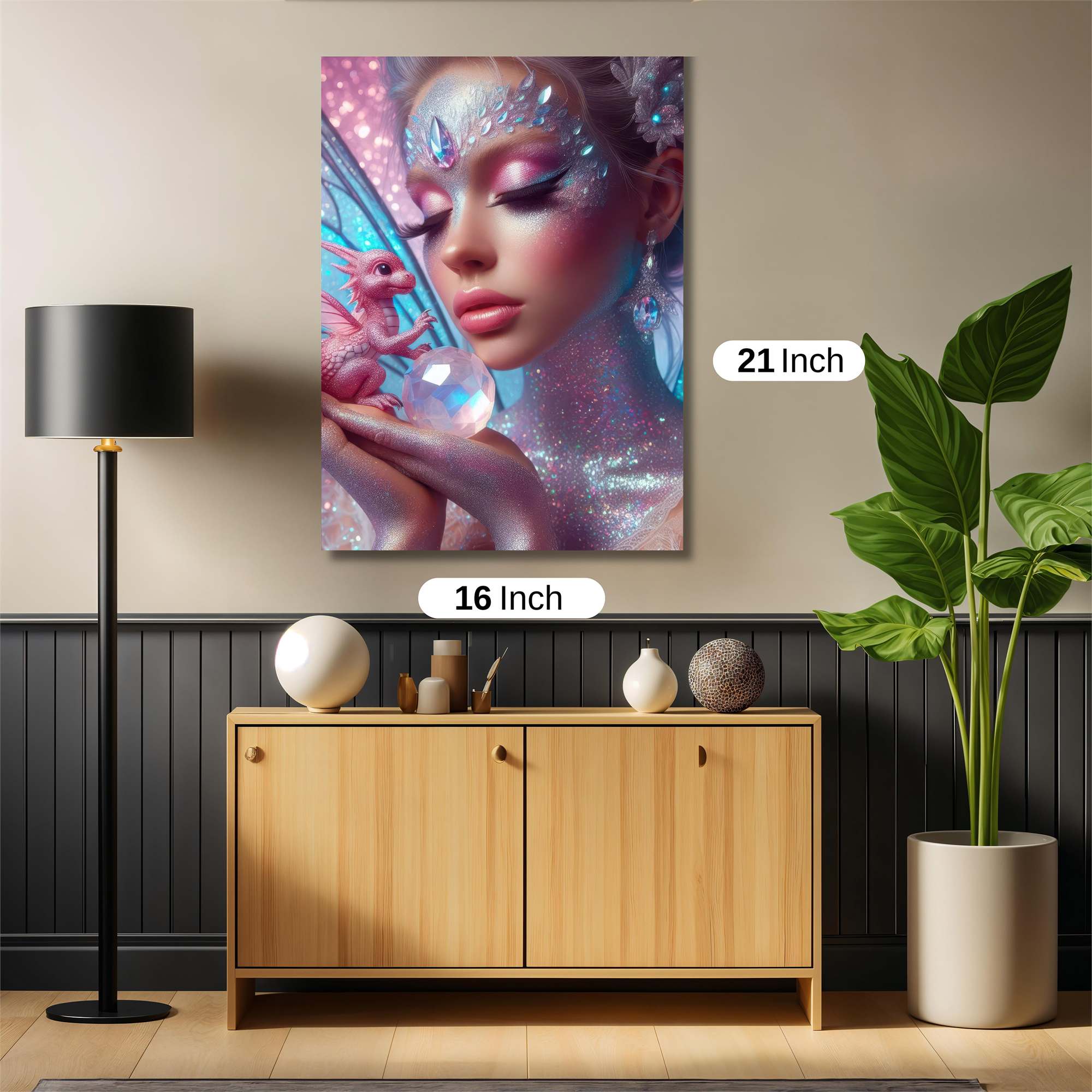 Fairy Enchantment Safe Wall Magnetic / M