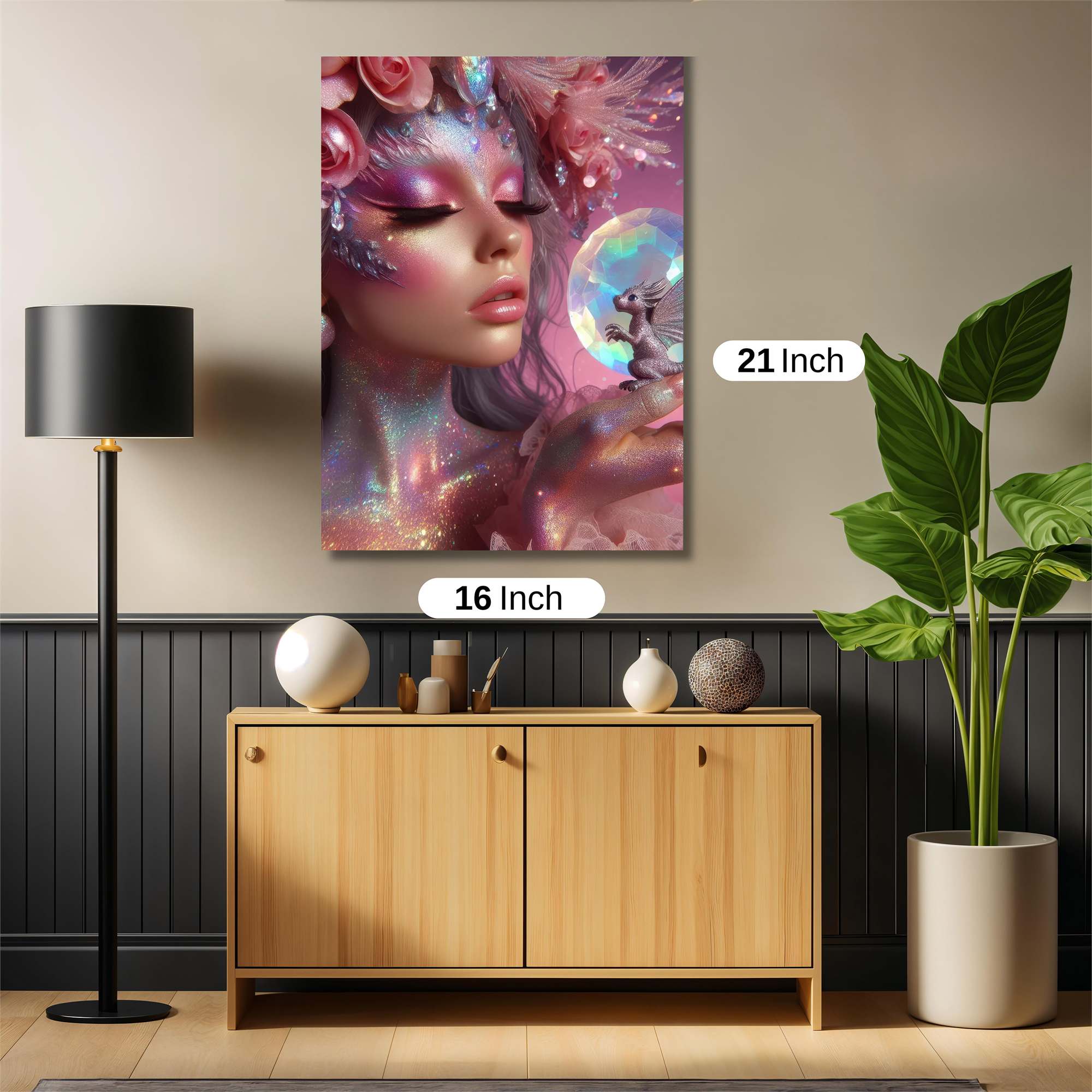 Fairy Enchantment Safe Wall Magnetic / M