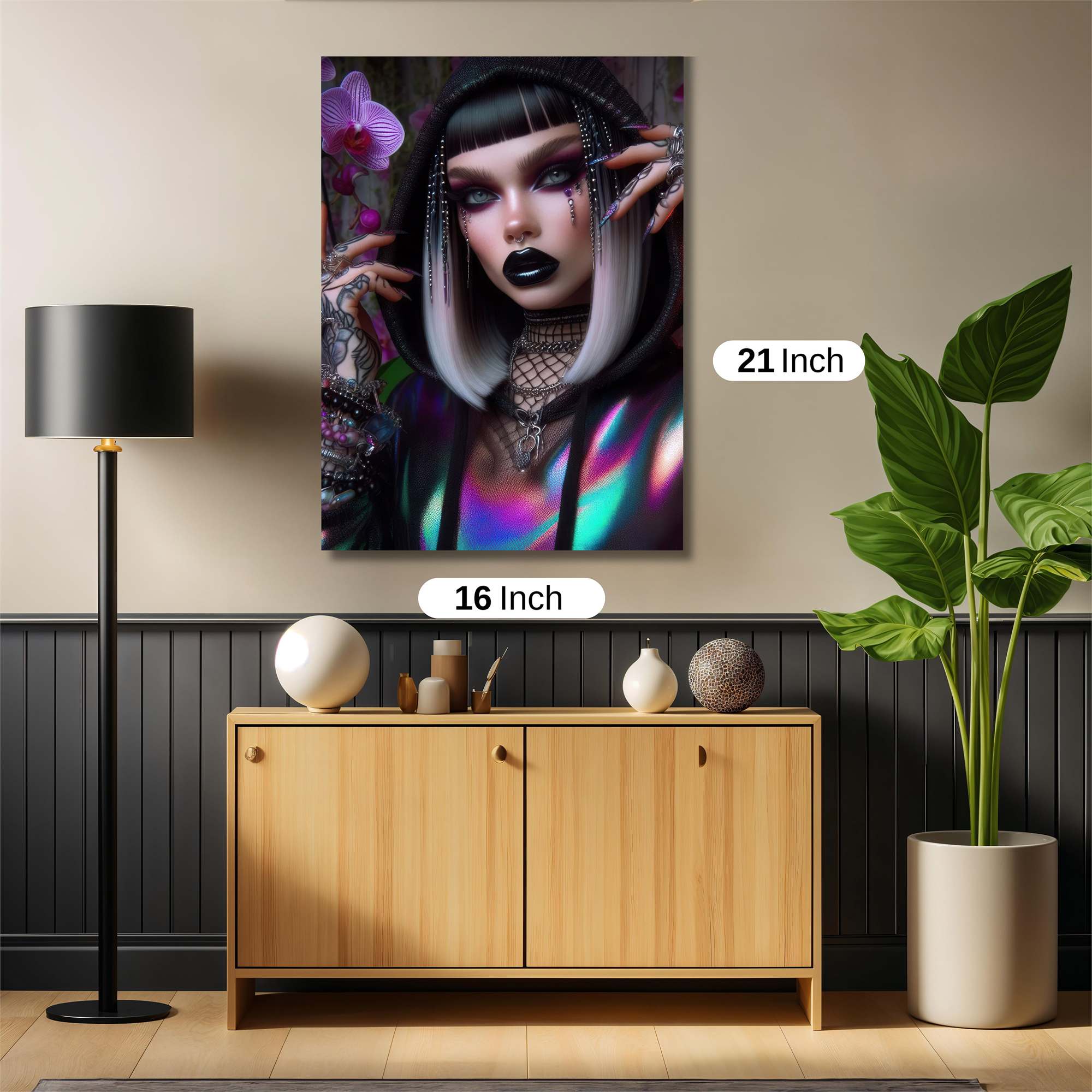Orchid Enigma Safe Wall Magnetic / M