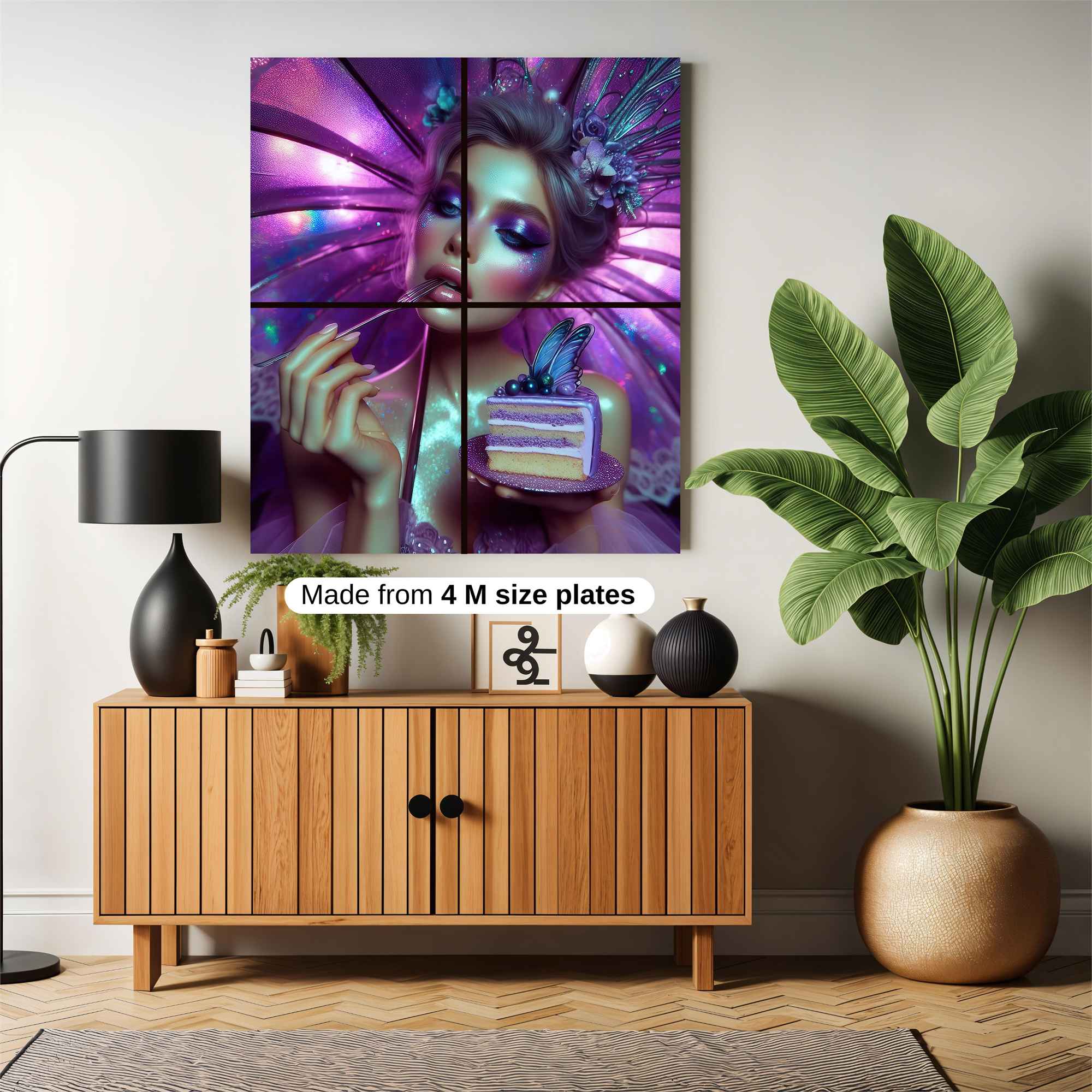 Butterfly Whimsy Safe Wall Magnetic / M
