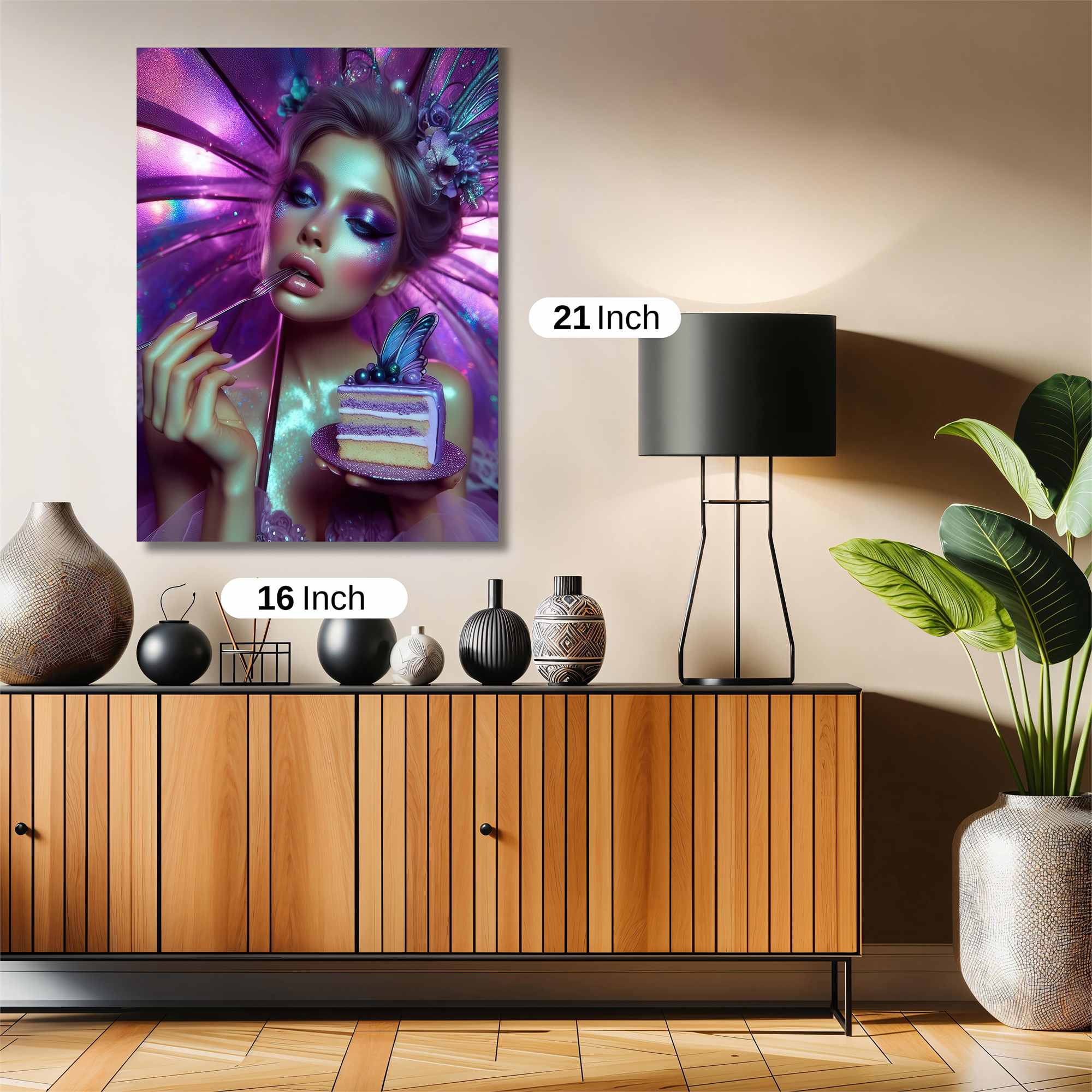 Butterfly Whimsy Safe Wall Magnetic / M