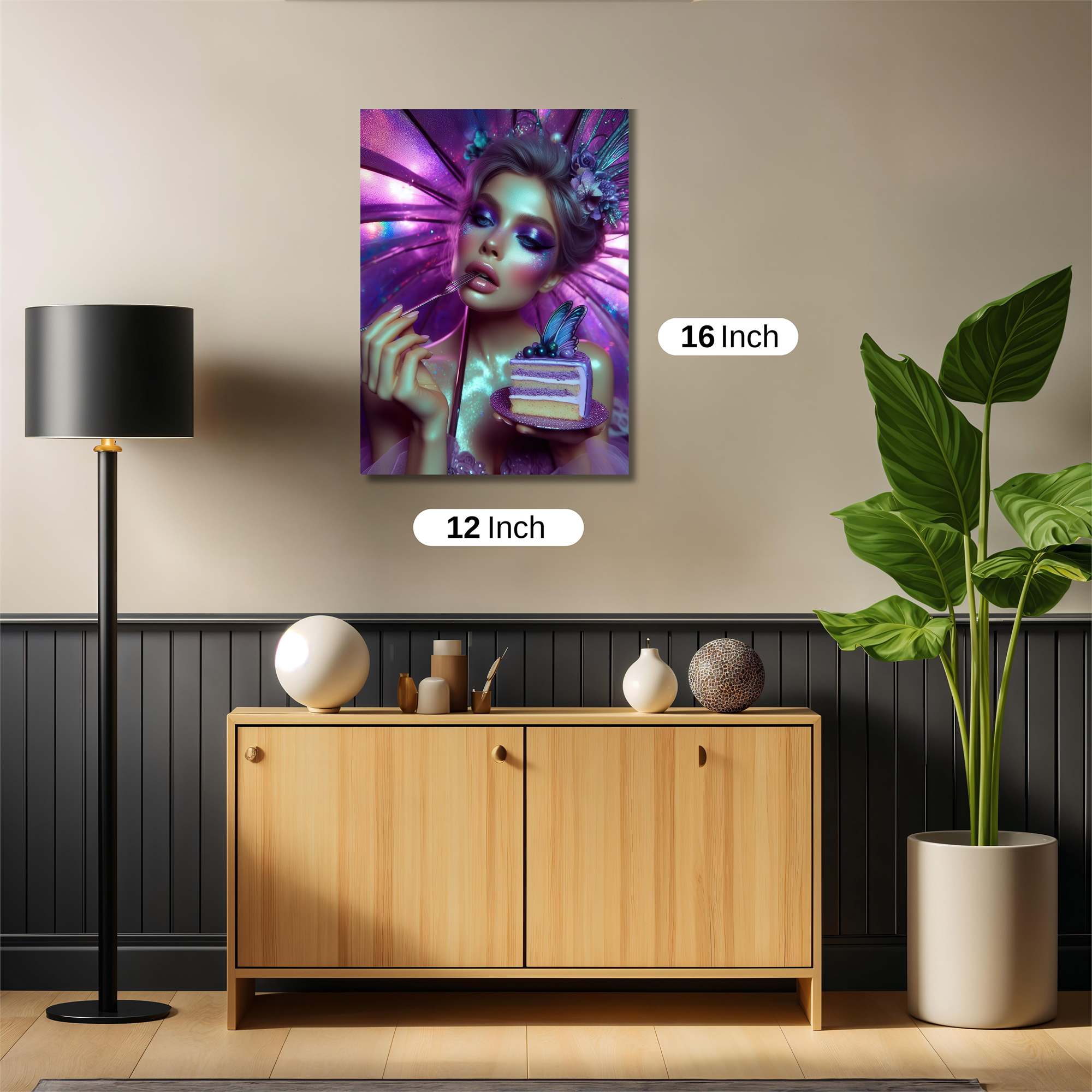 Butterfly Whimsy Safe Wall Magnetic / M