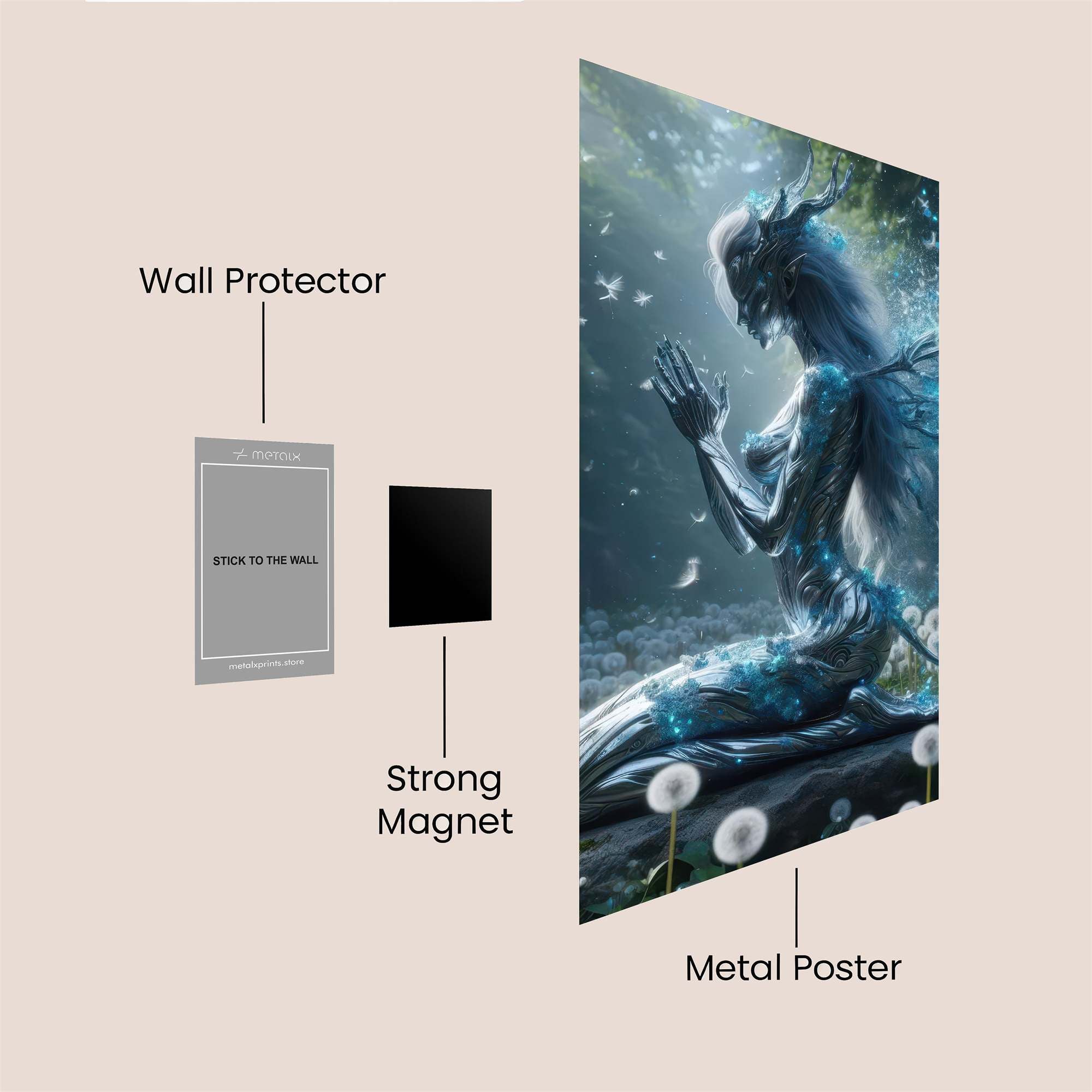 Fae Serenity Safe Wall Magnetic / M