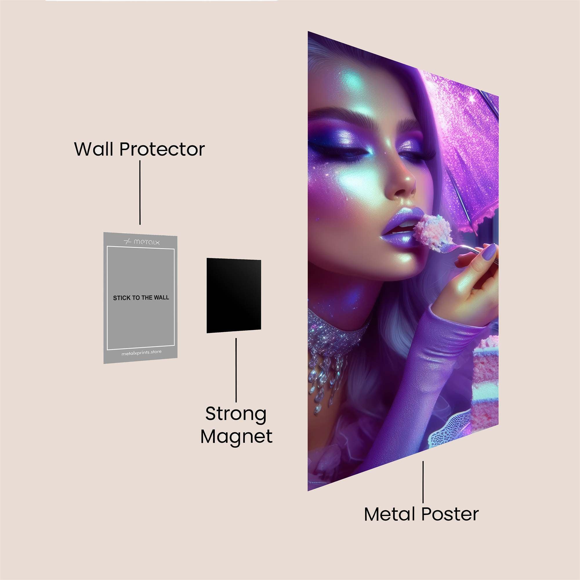 Fairy Enchantment Safe Wall Magnetic / M