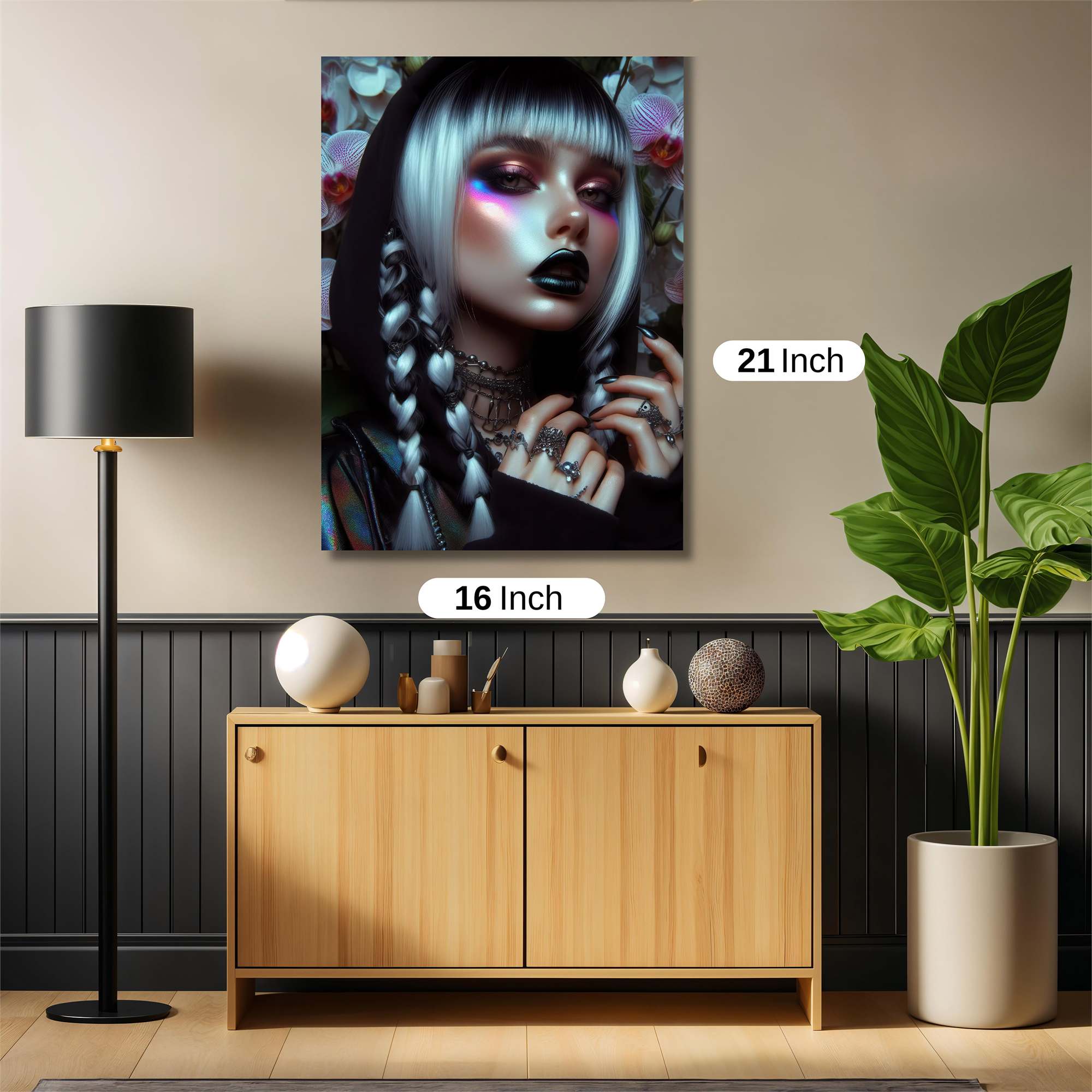 Orchid Enigma Safe Wall Magnetic / M
