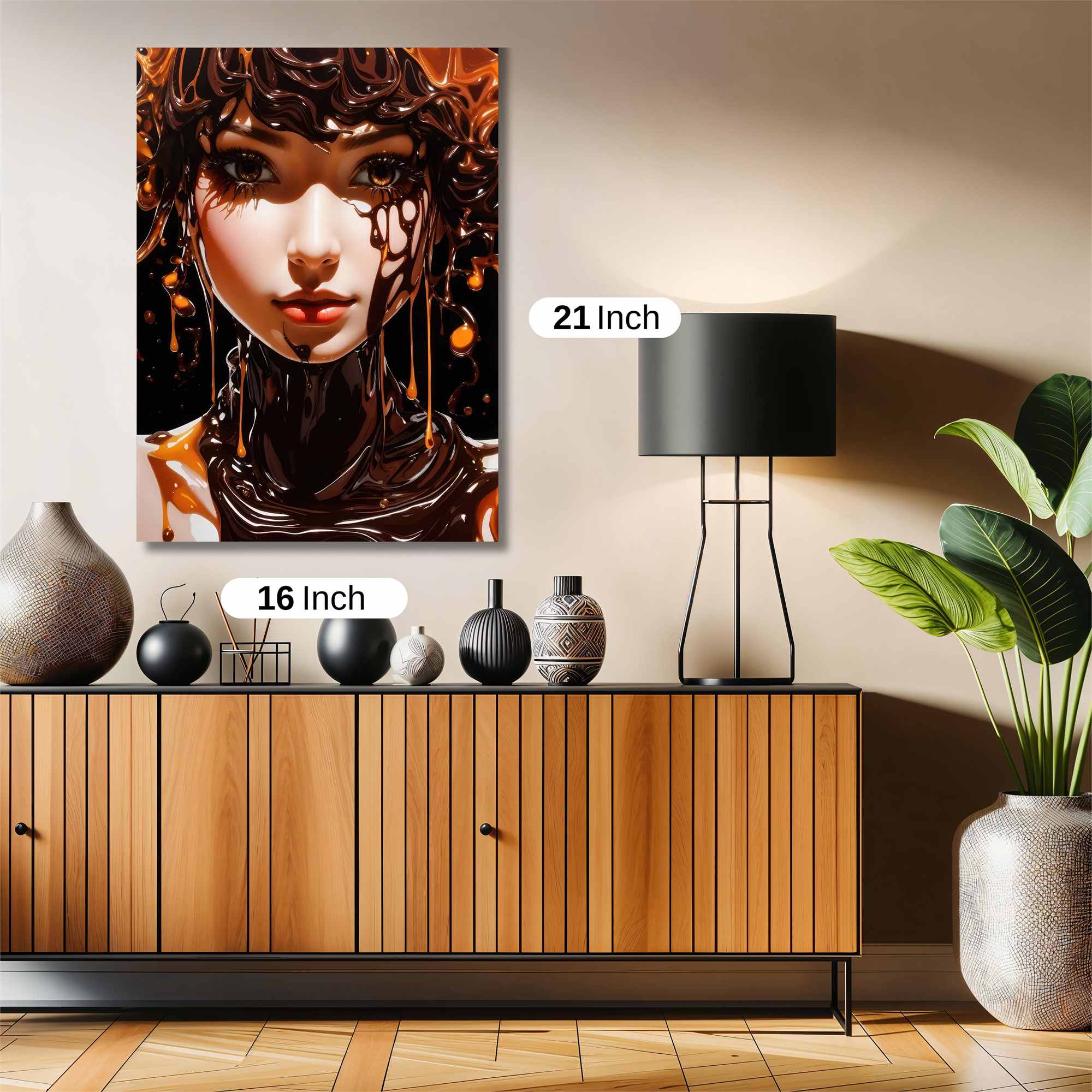 Caramel Cascade Safe Wall Magnetic / M