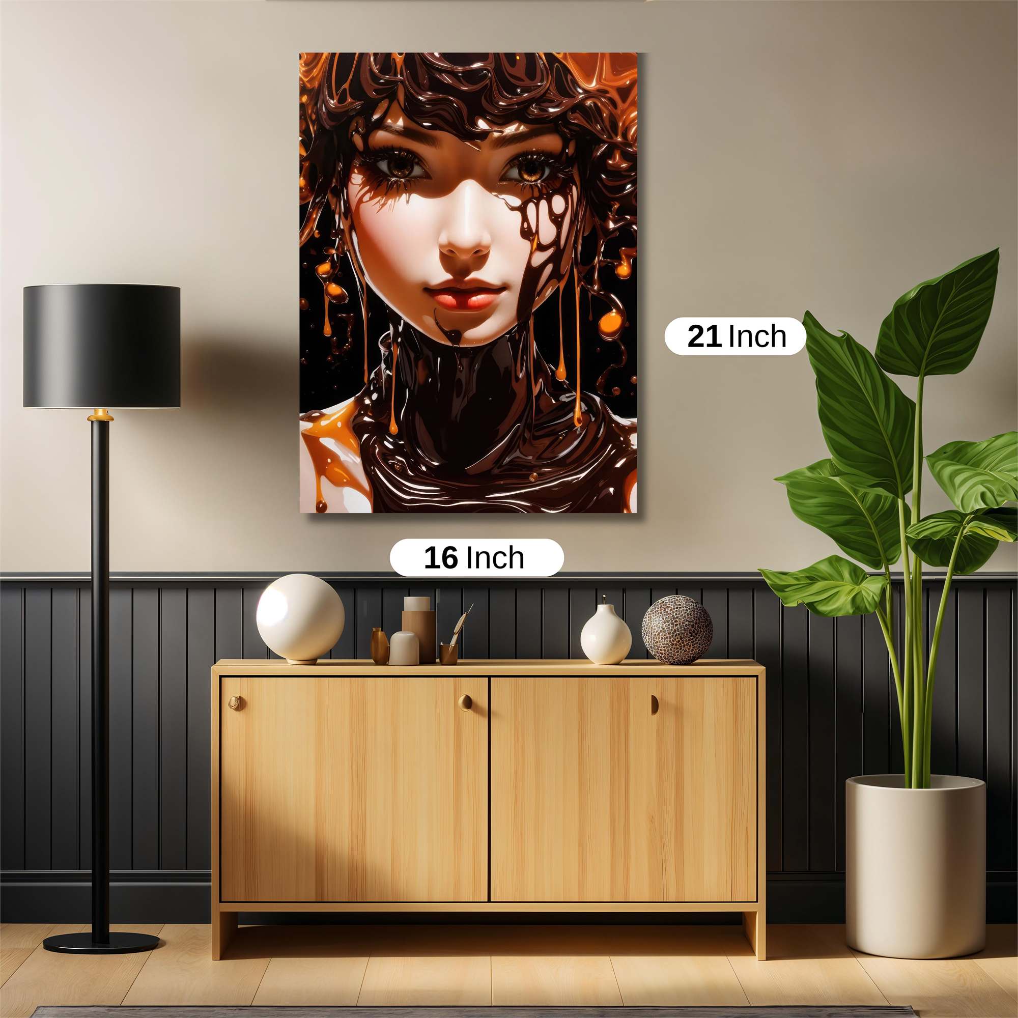 Caramel Cascade Safe Wall Magnetic / M