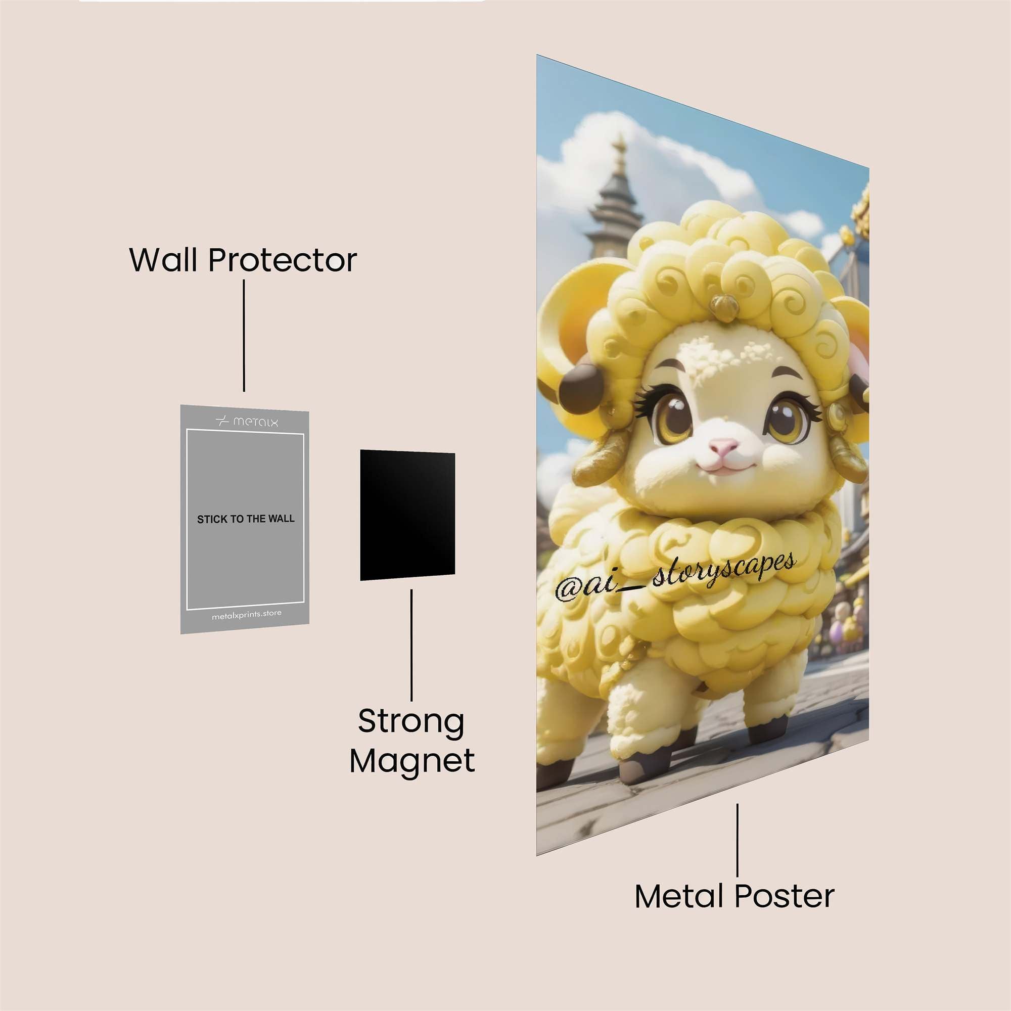 Cyber Elegance Safe Wall Magnetic / M