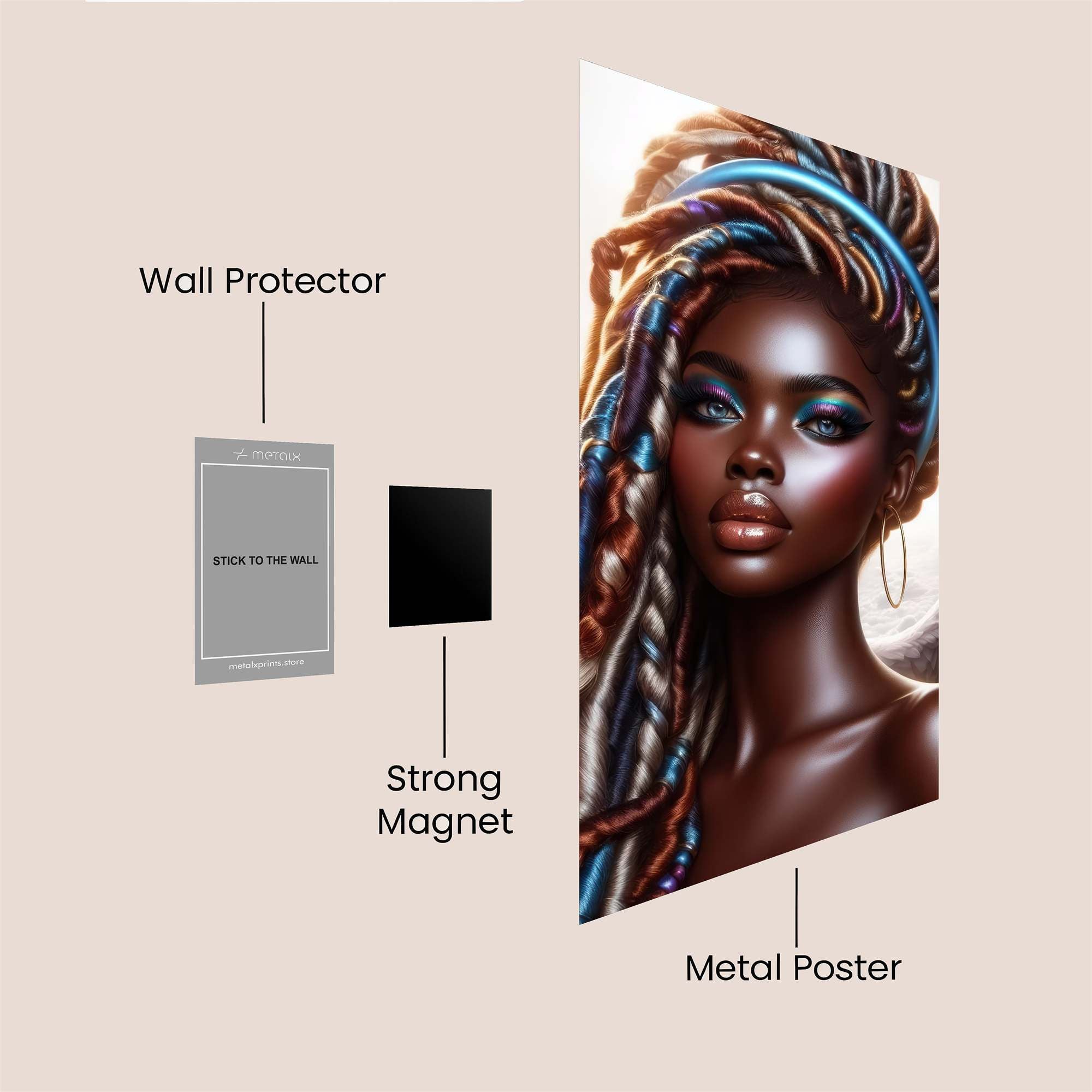 Angelica Radiance Safe Wall Magnetic / M