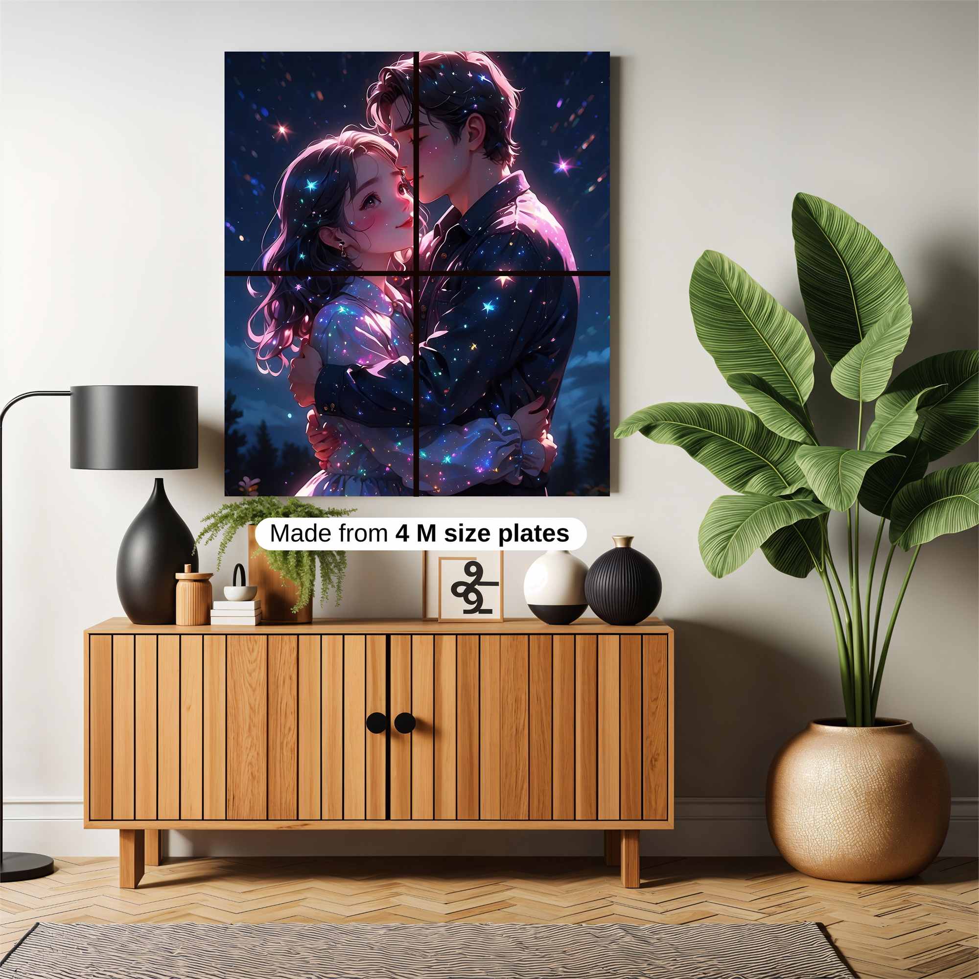 Starlit Embrace Safe Wall Magnetic / M