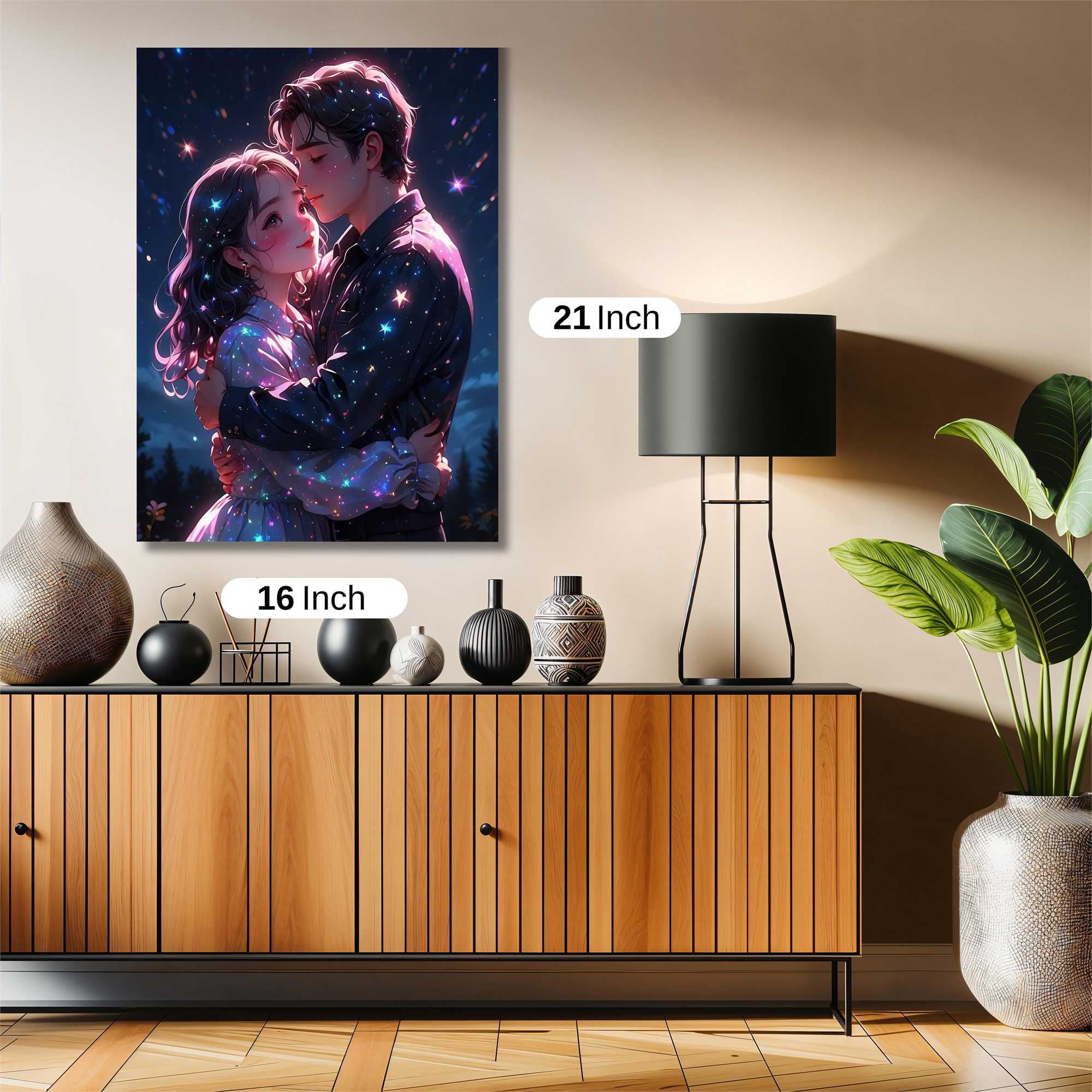 Starlit Embrace Safe Wall Magnetic / M