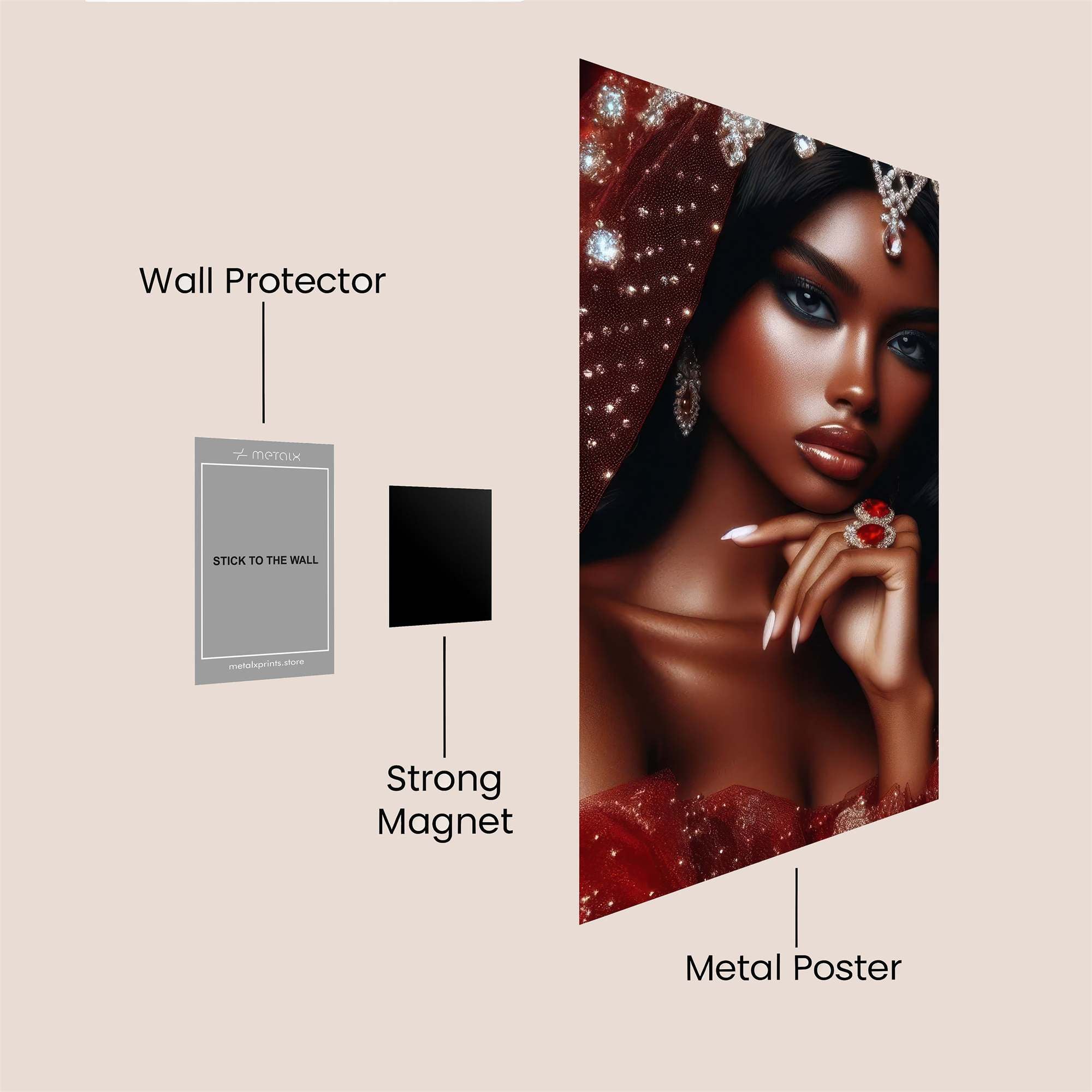 Queenly Radiance Safe Wall Magnetic / M