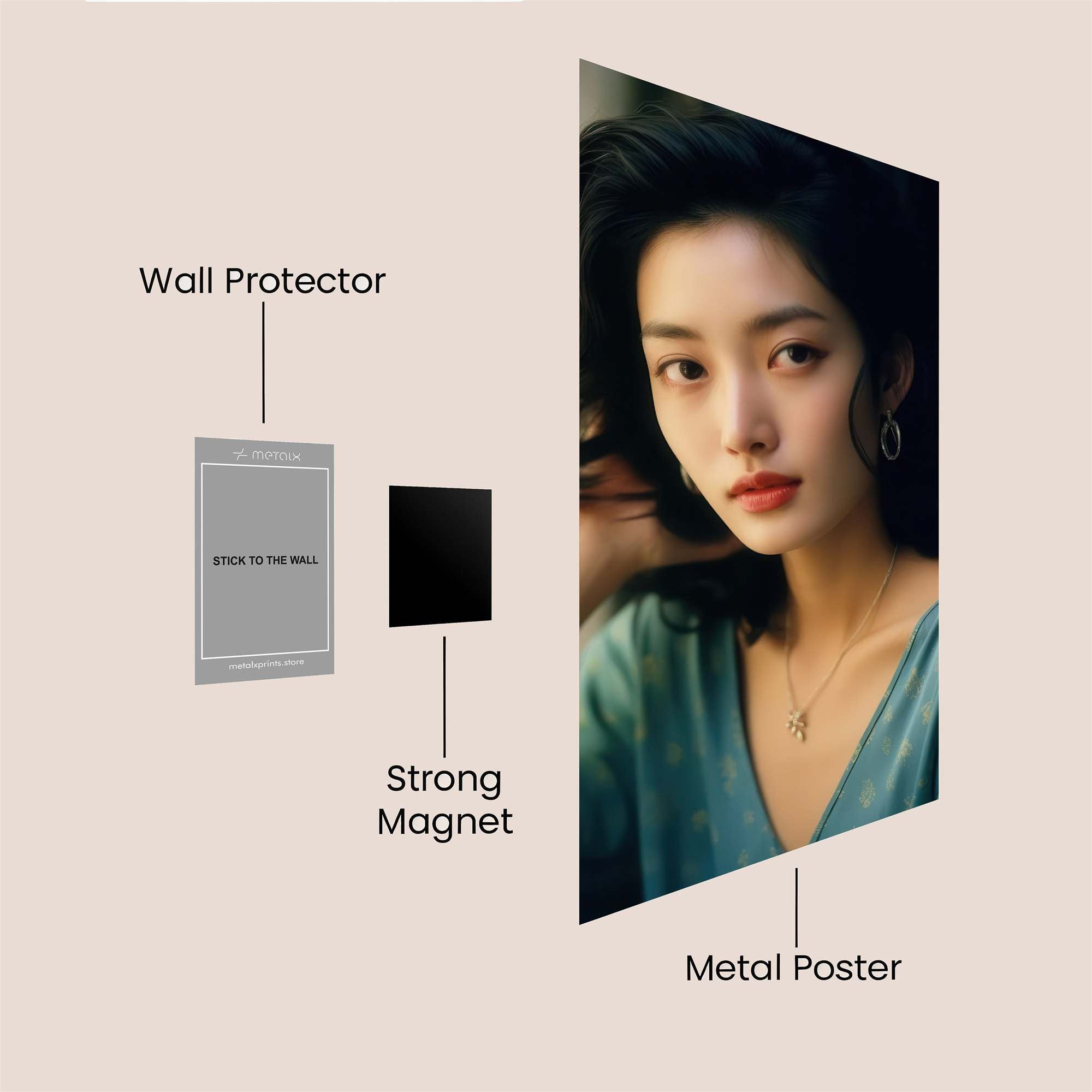 Enigmatic Gaze Safe Wall Magnetic / M