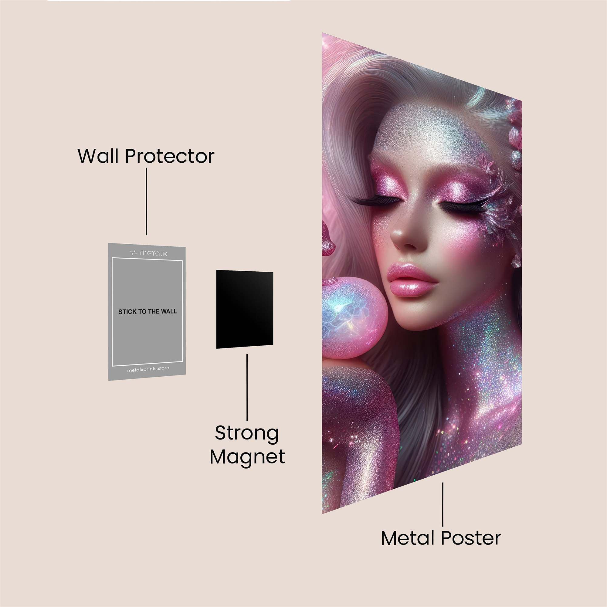 Fairy Enchantress Safe Wall Magnetic / M