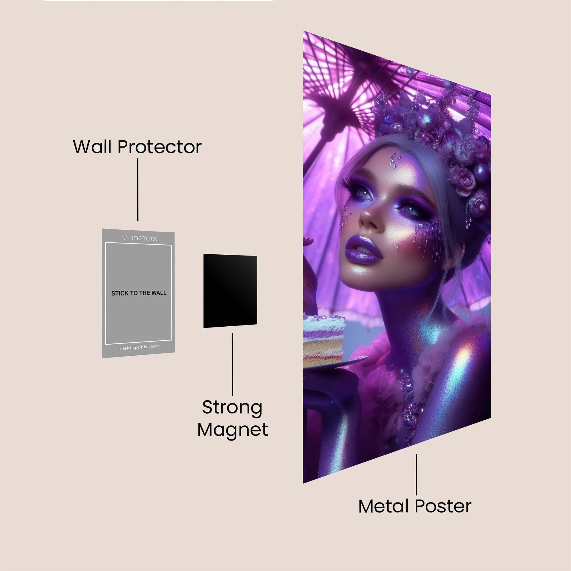 Fairy Enchantment Safe Wall Magnetic / M