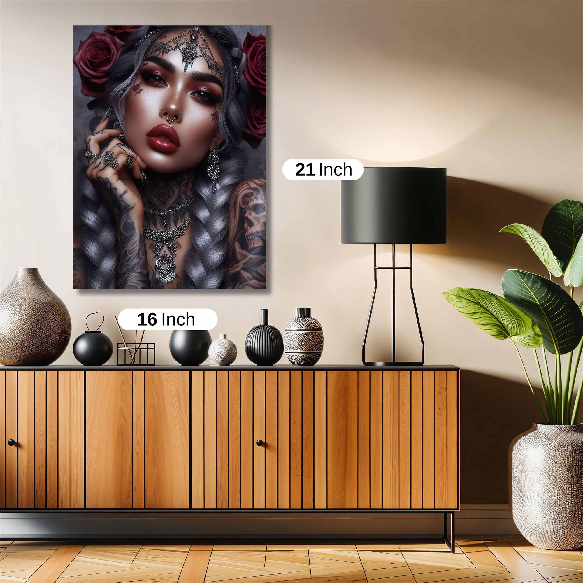 Rose Enigma Safe Wall Magnetic / M