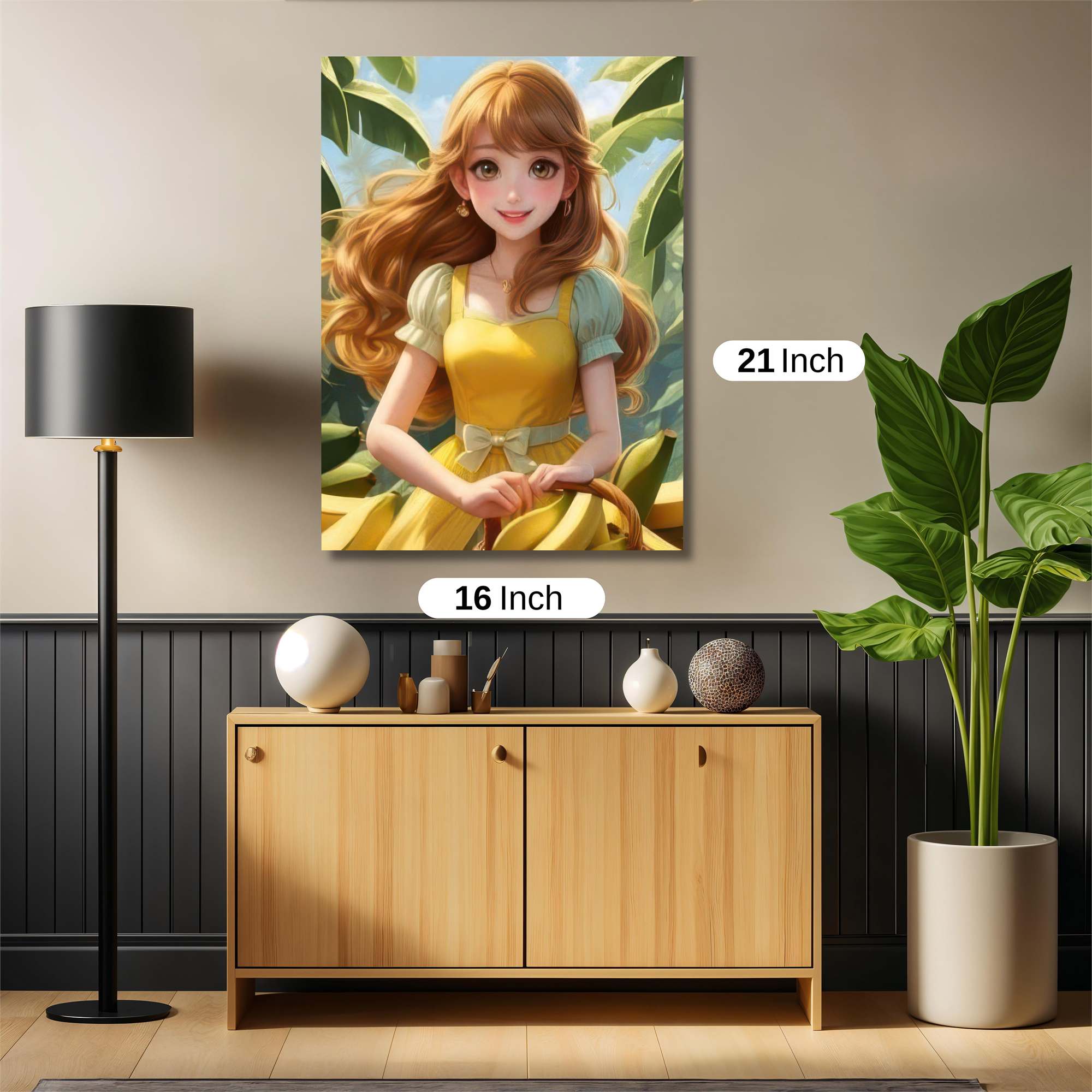 Banana Bliss Safe Wall Magnetic / M