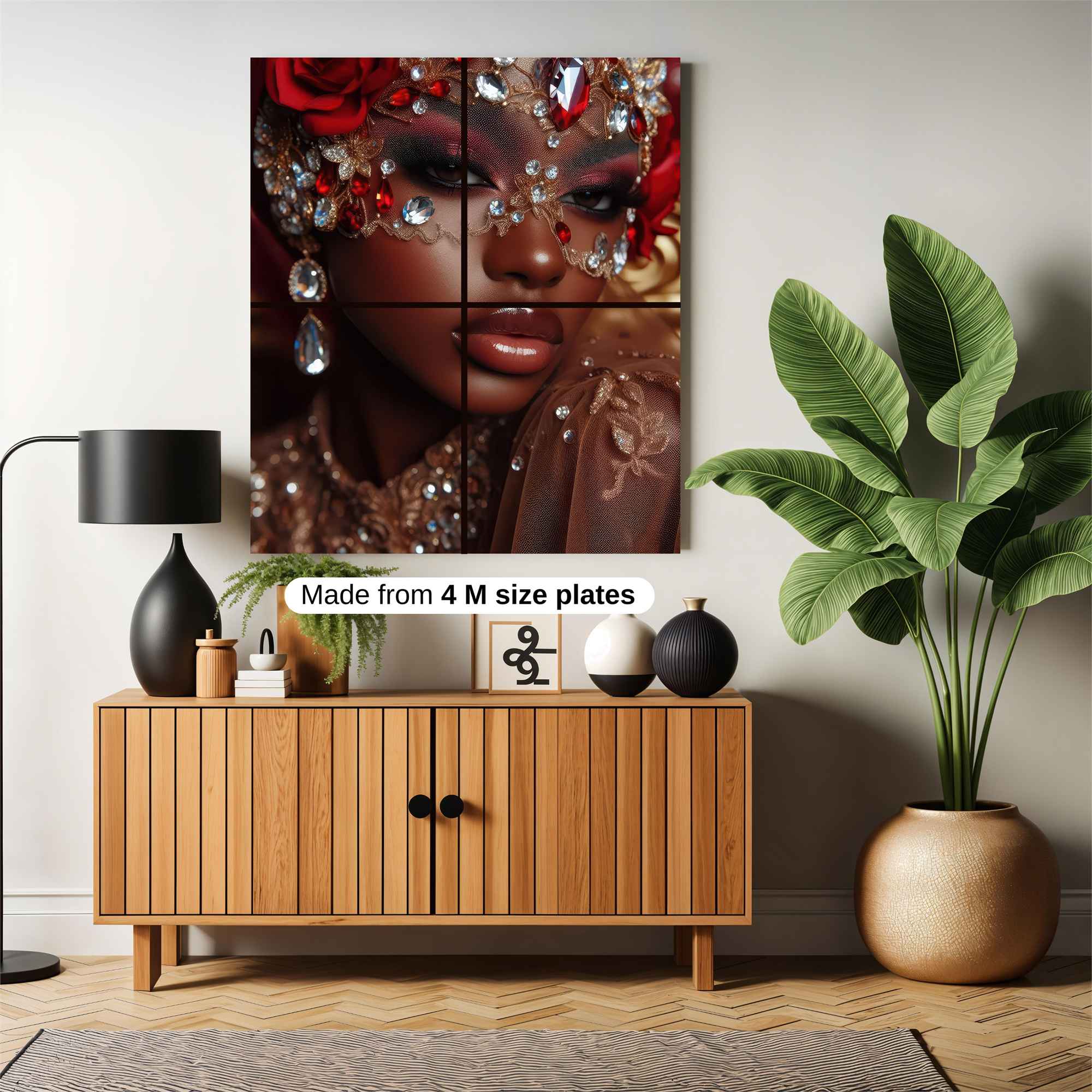 Rose Enchantress Safe Wall Magnetic / M