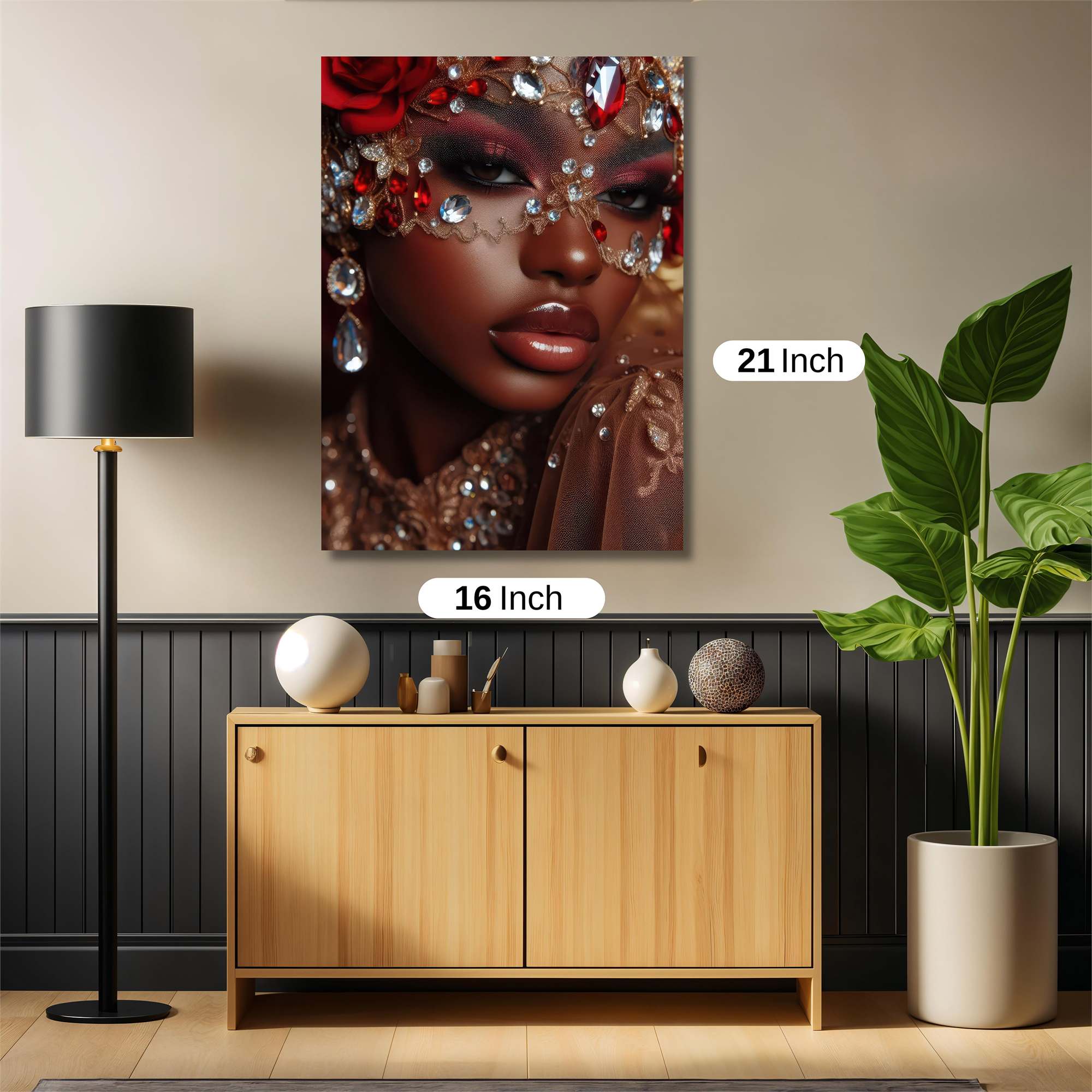 Rose Enchantress Safe Wall Magnetic / M