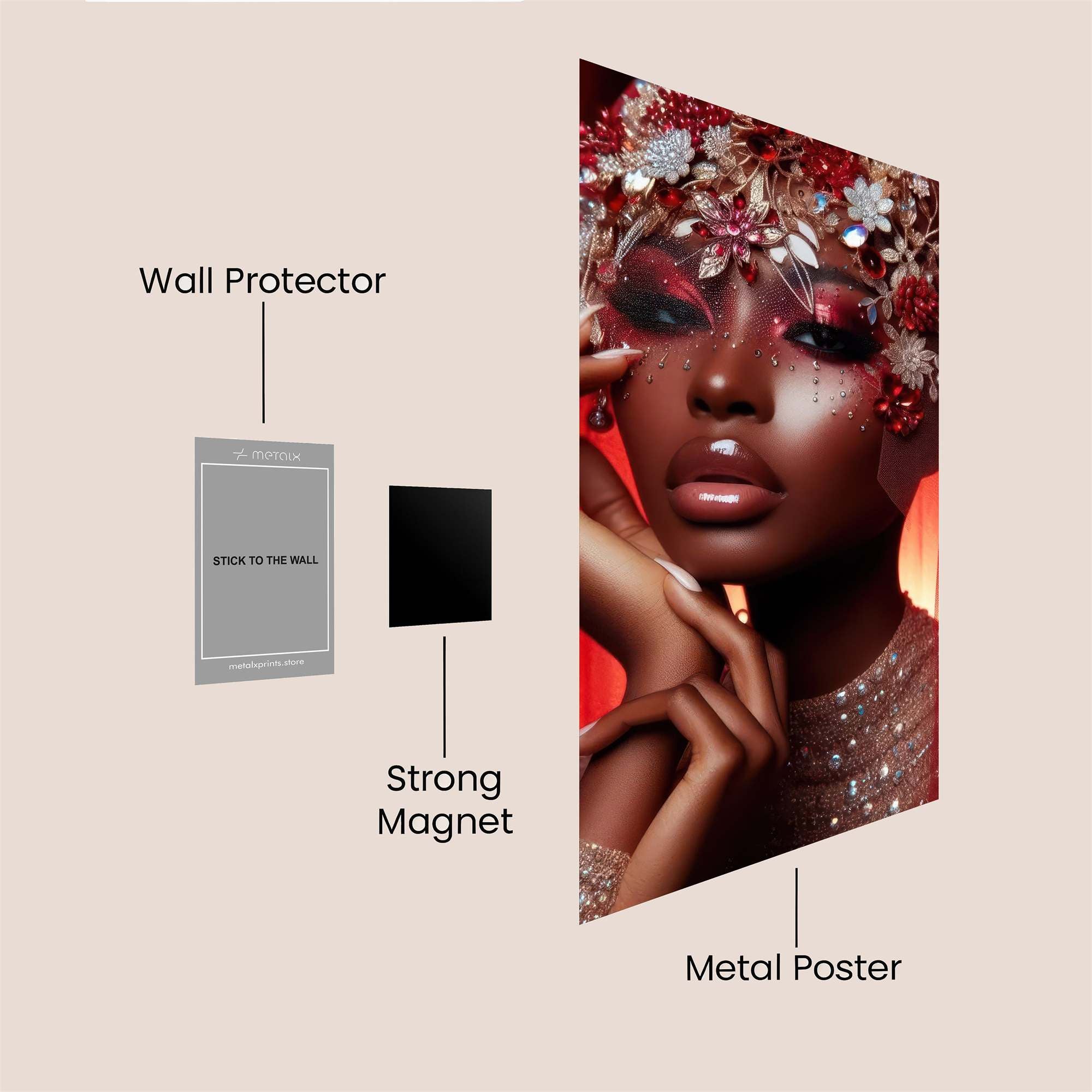 Regal Enchantress Safe Wall Magnetic / M