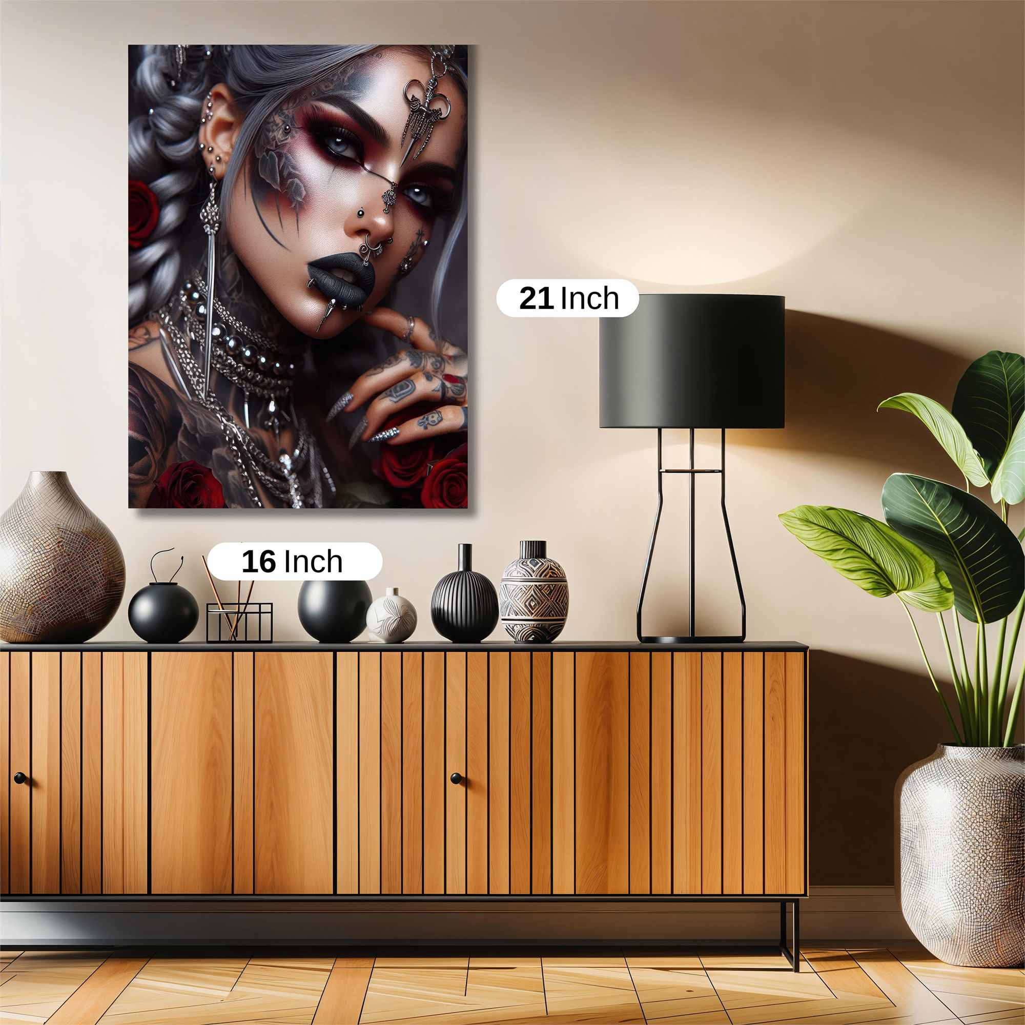 Gothic Enigma Safe Wall Magnetic / M