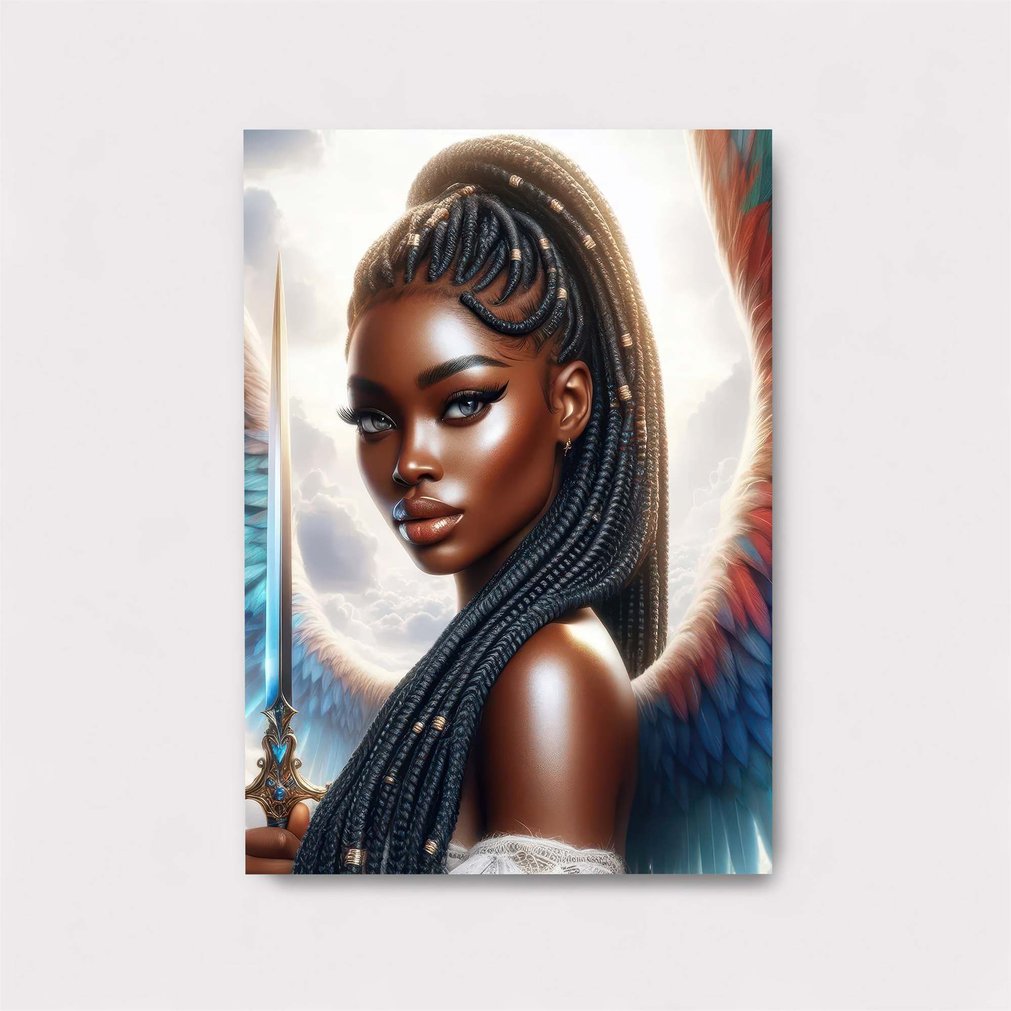 Angel Warrior Safe Wall Magnetic / M