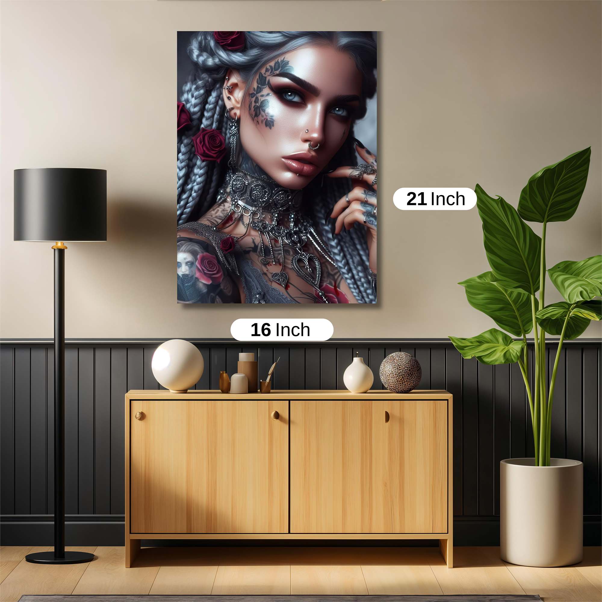 Mystique Enchantress Safe Wall Magnetic / M