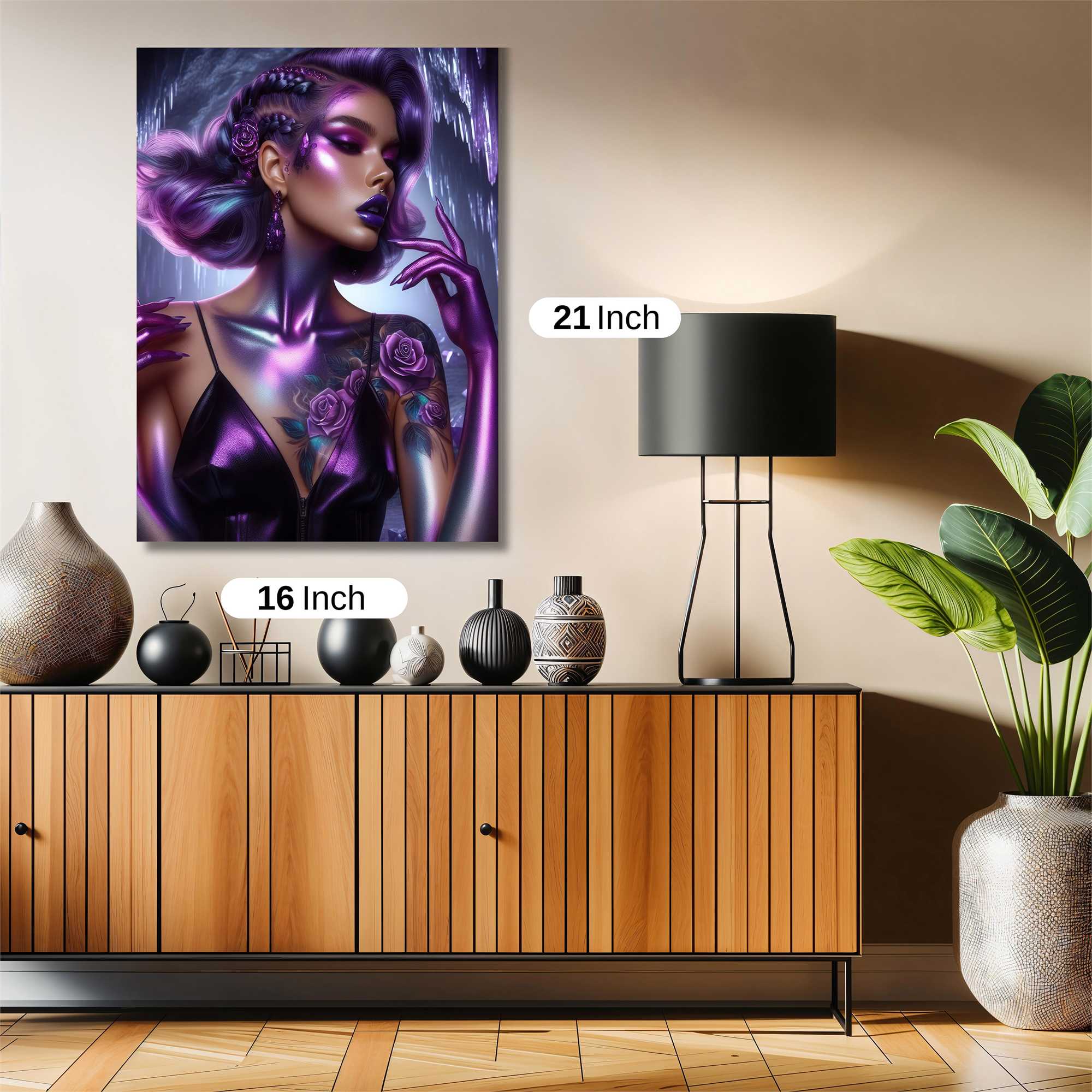 Amethyst Enigma Safe Wall Magnetic / M