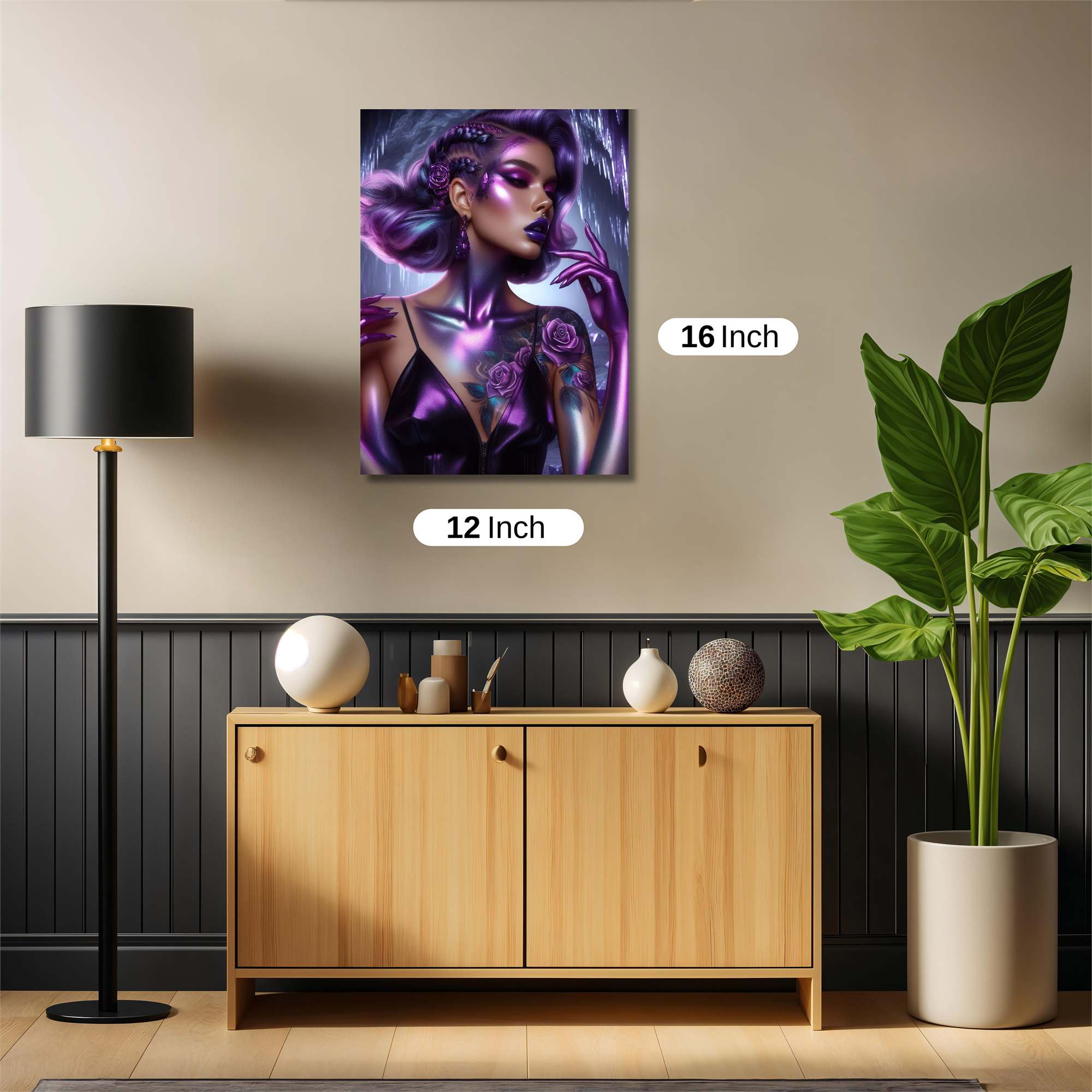 Amethyst Enigma Safe Wall Magnetic / M